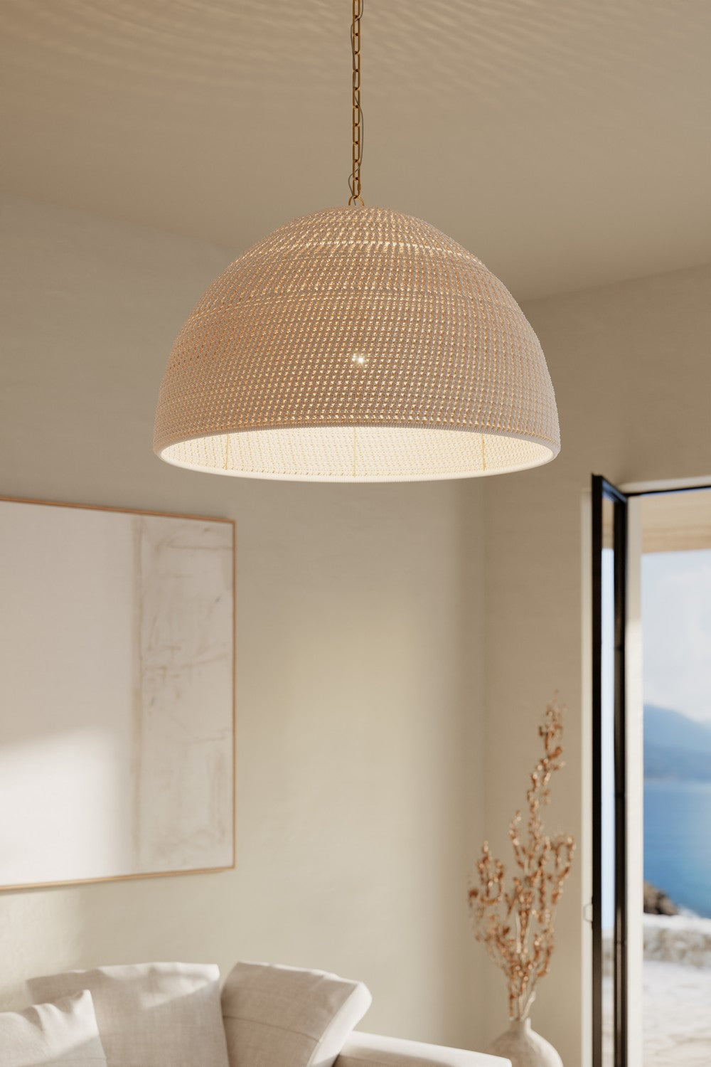 Suspension 1 lumière | Fernwood