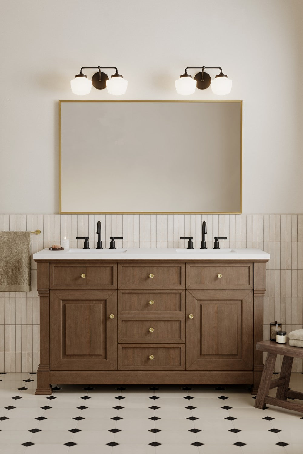 Applique de vanité 2 lumières | Cornwell