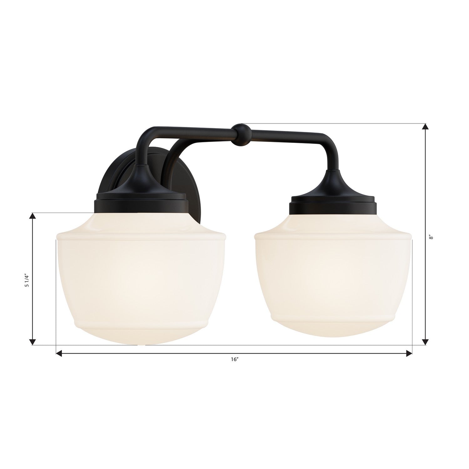 Applique de vanité 2 lumières | Cornwell