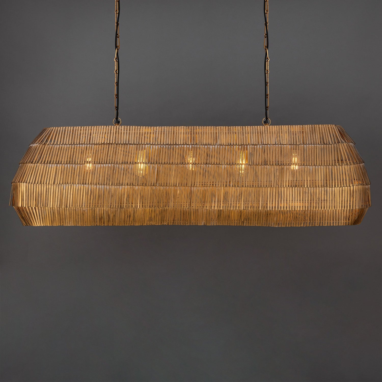 Suspension linéaire 5 lumières | Gilda