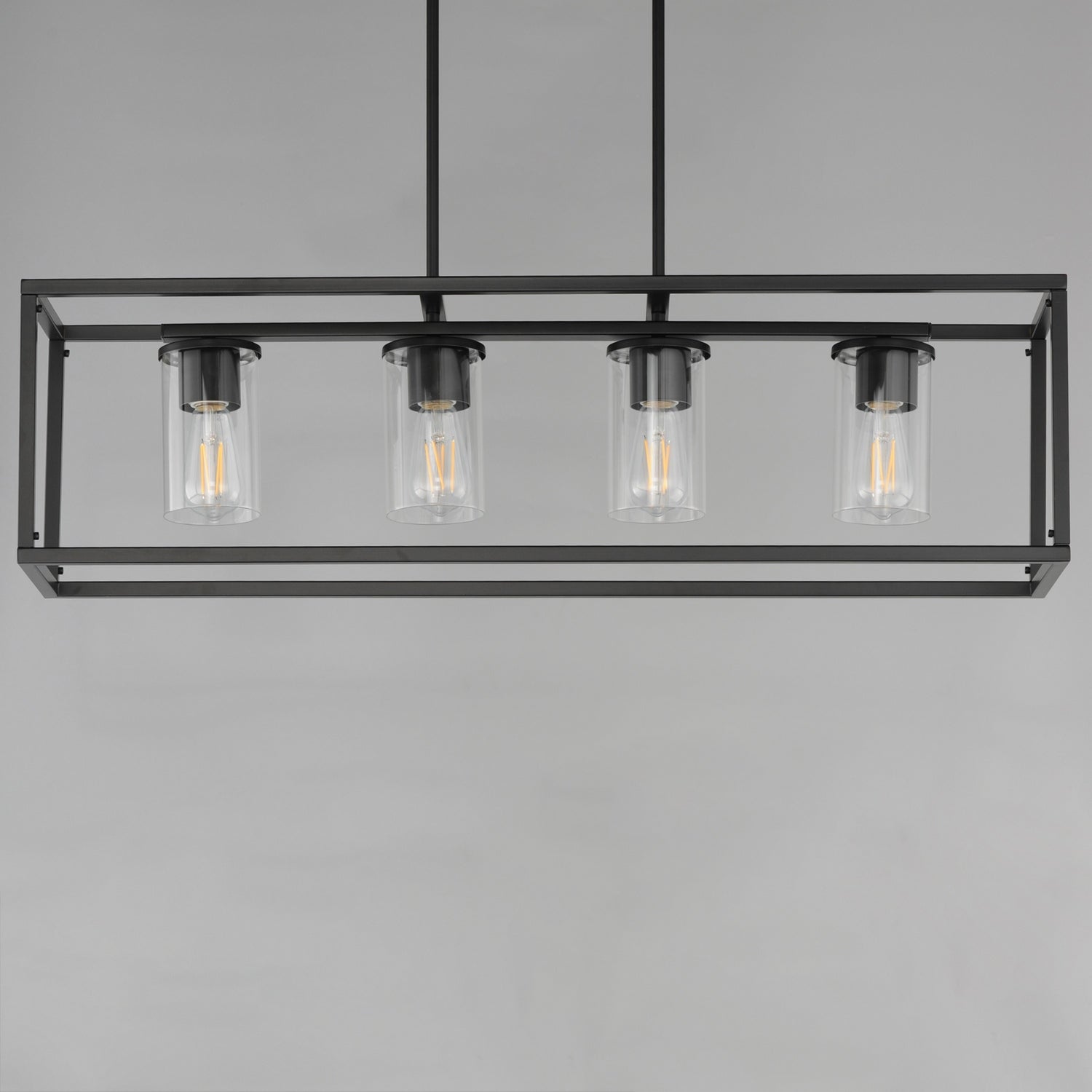 Suspension linéaire 4 lumières | Lateral