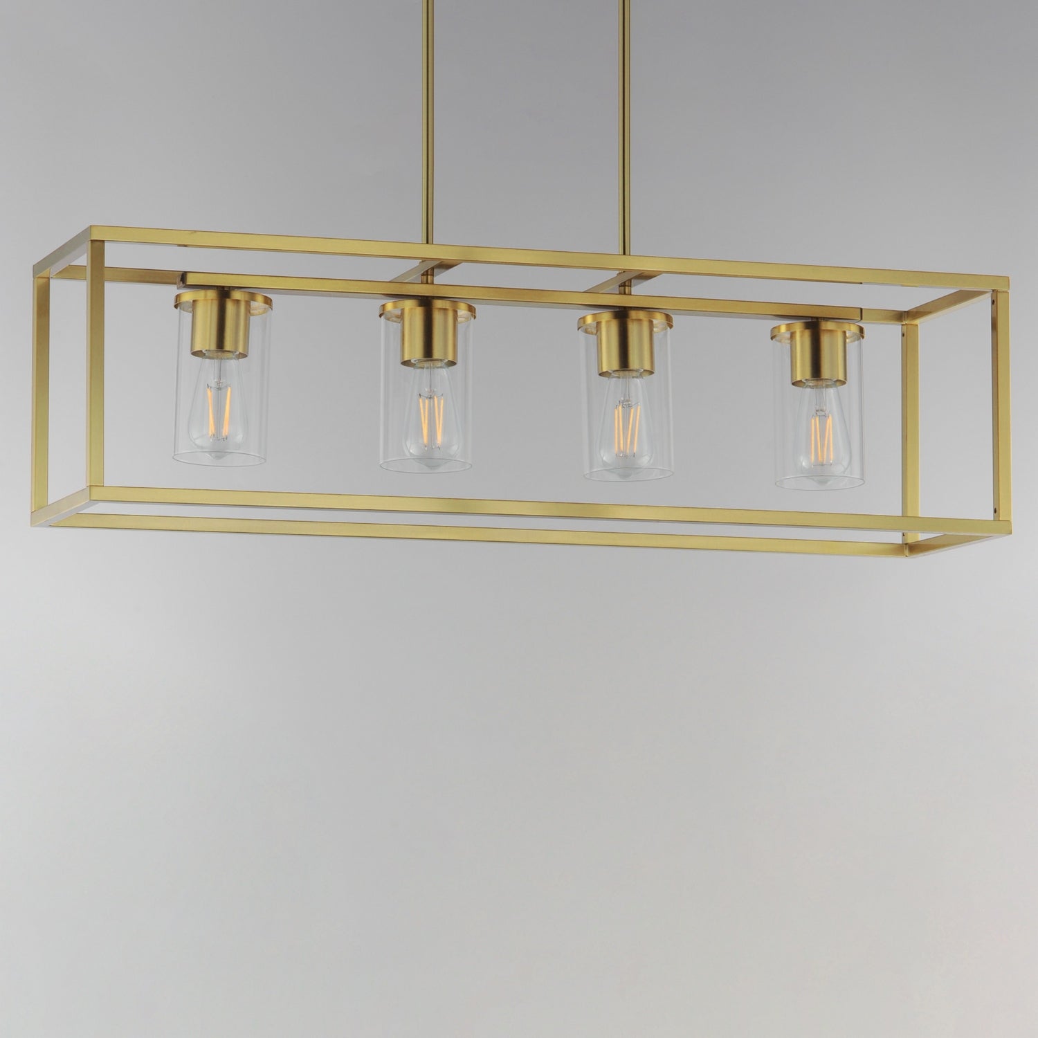 Suspension linéaire 4 lumières | Lateral