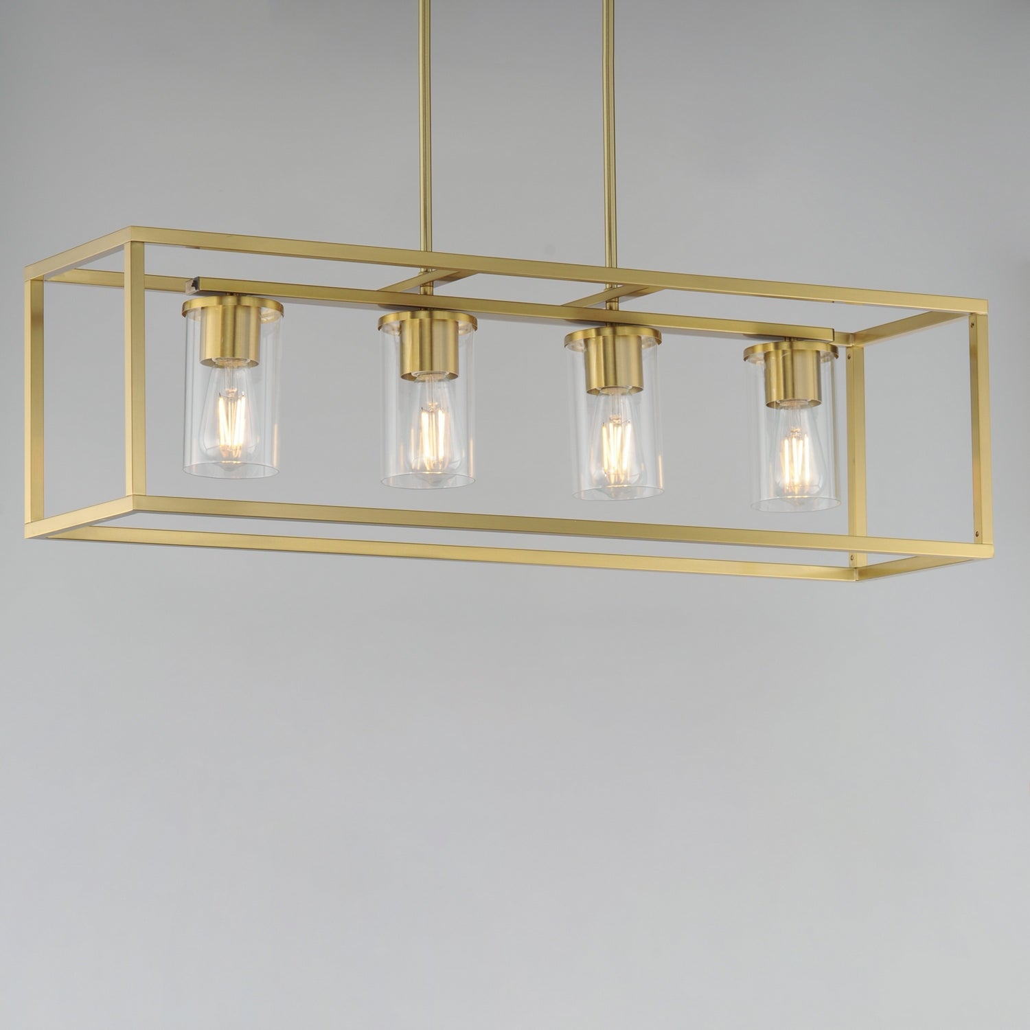 Suspension linéaire 4 lumières | Lateral
