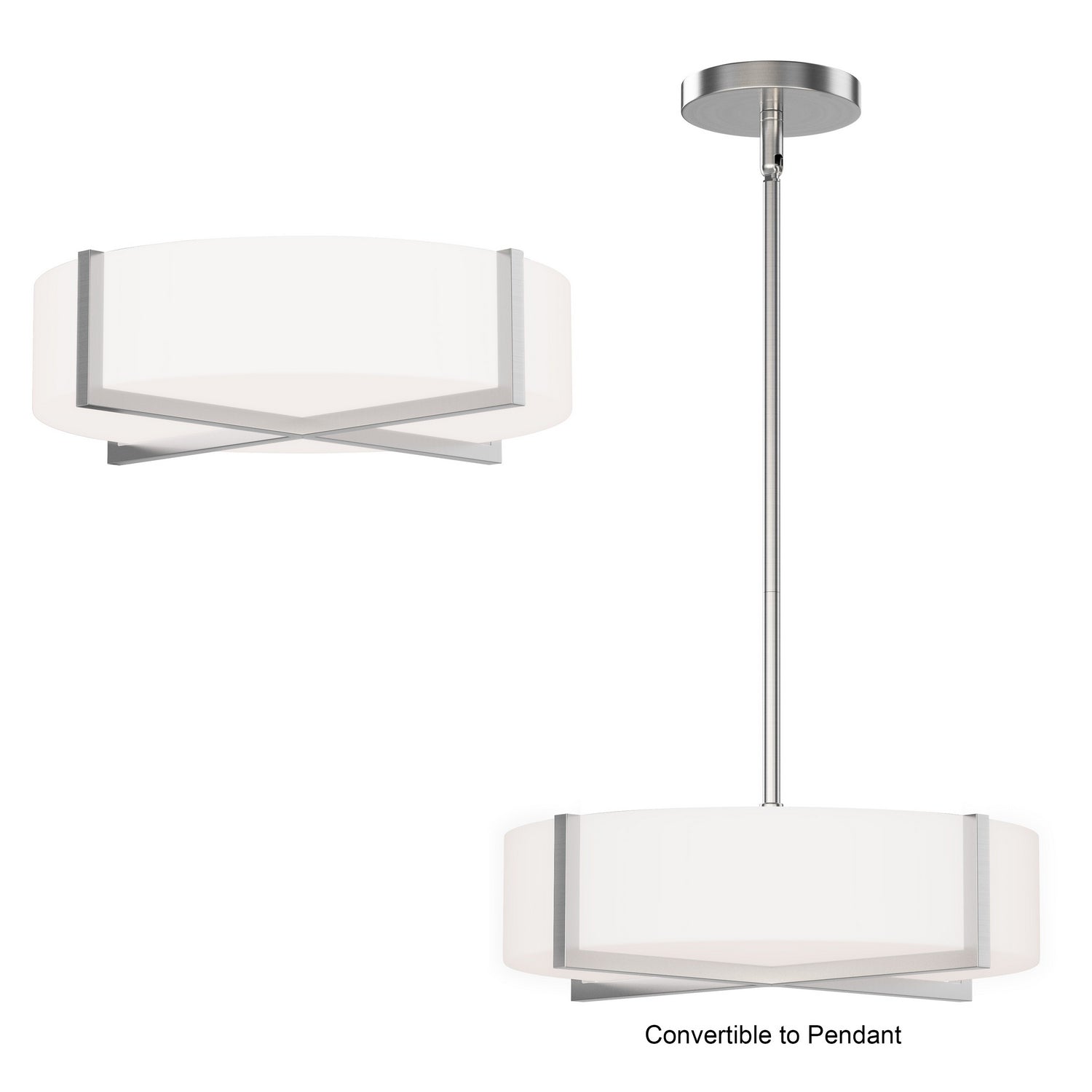 Plafonnier ou suspension convertible DEL | Dexter