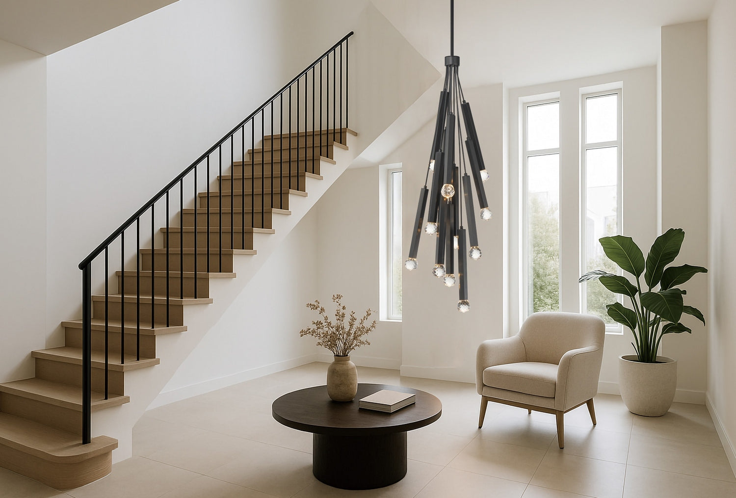 Suspension DEL | Allumettes