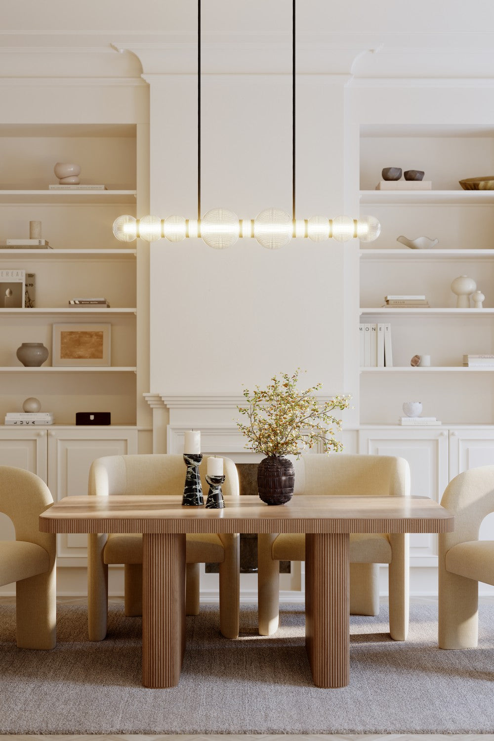 Lustre linéaire DEL | Cordel