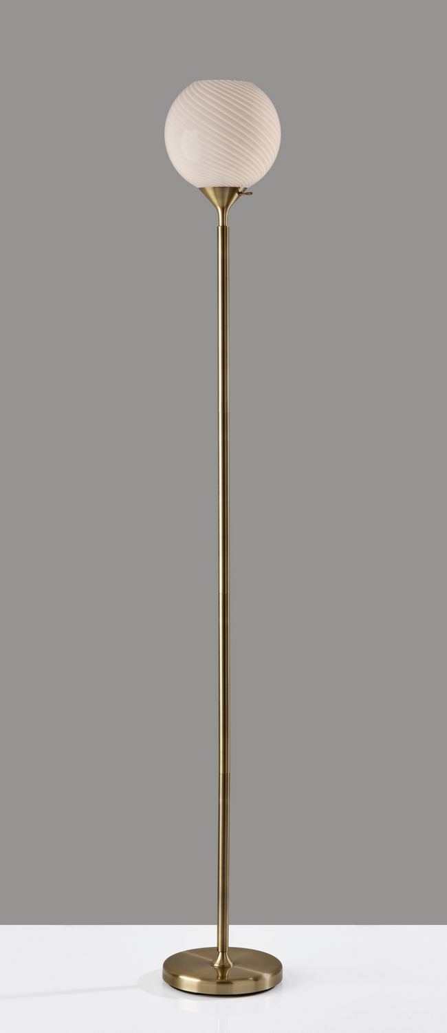 Lampadaire torchère | Swirl