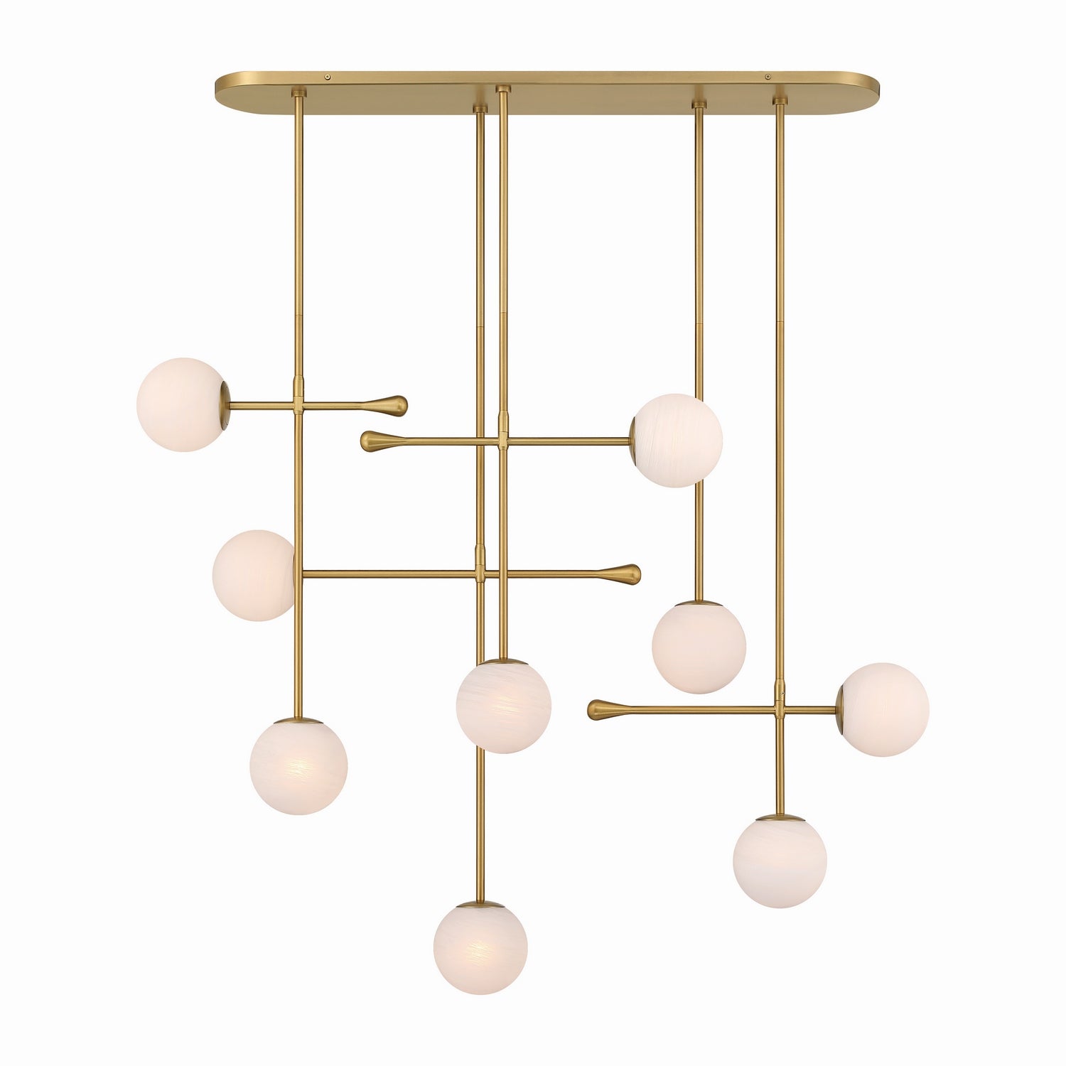 Lustre linéaire 9 lumières | Ursolus