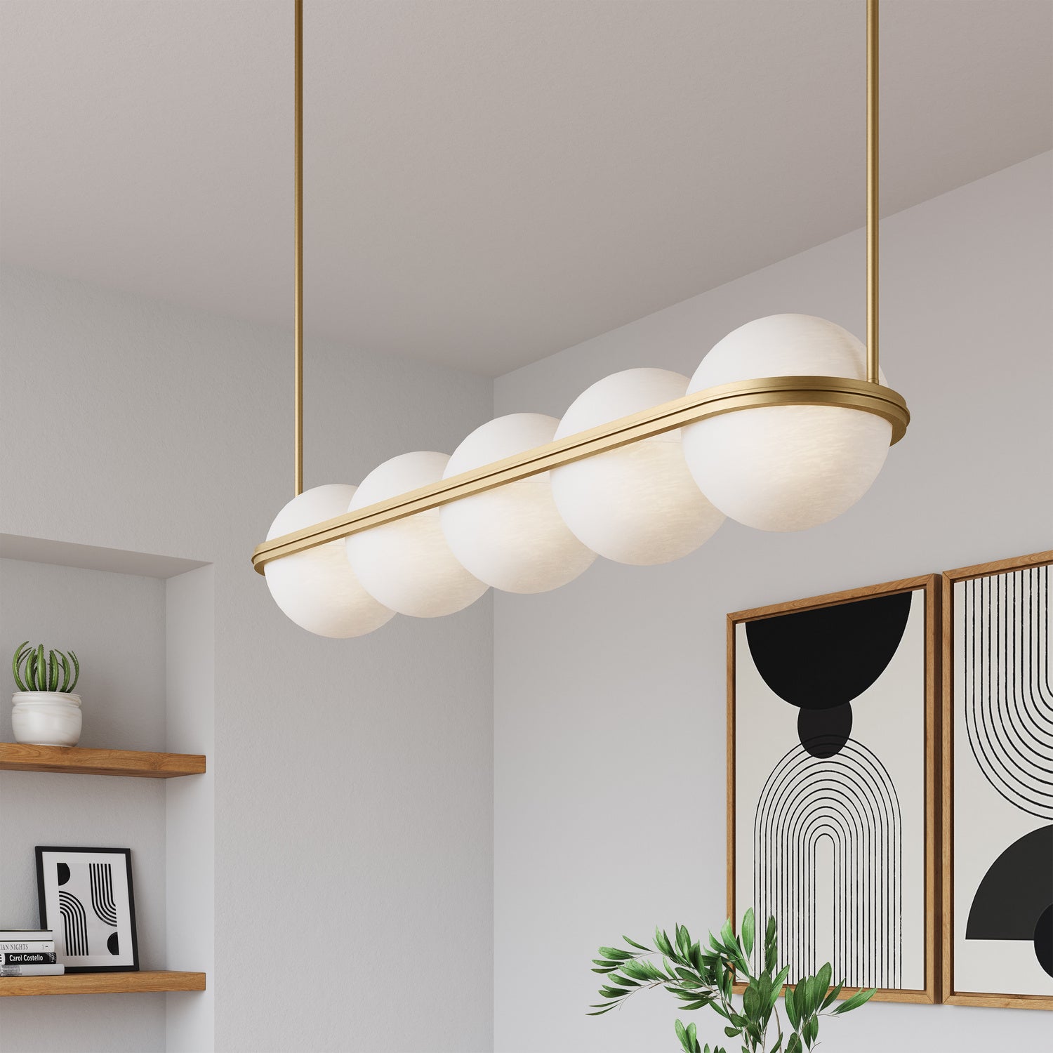Lustre linéaire DEL | Vanderlane