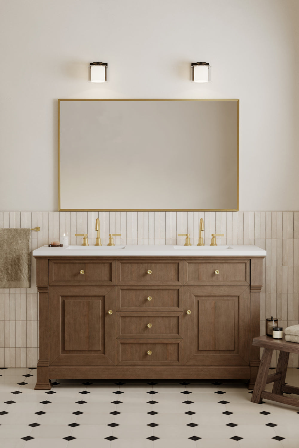 Applique de salle de bain 1 lumière | Seville