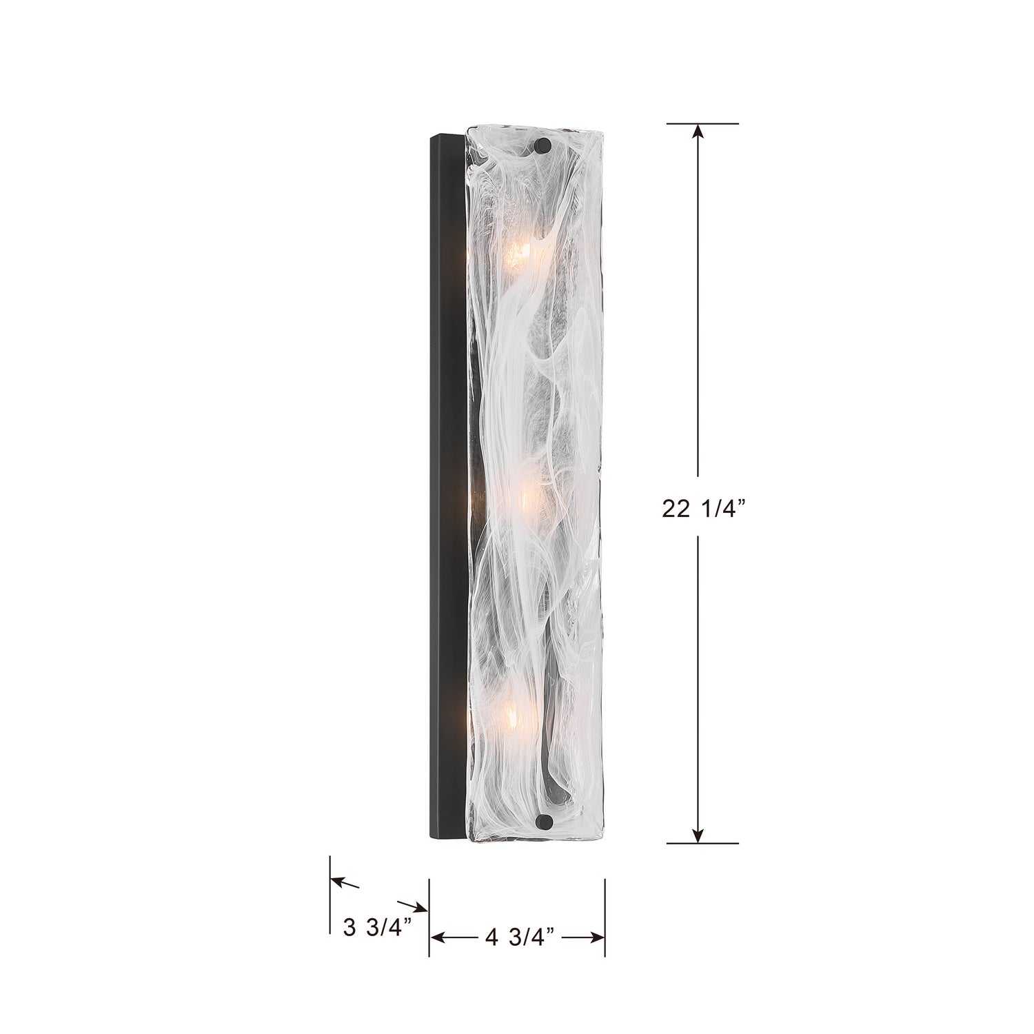 Applique de vanité 3 lumières | Veil