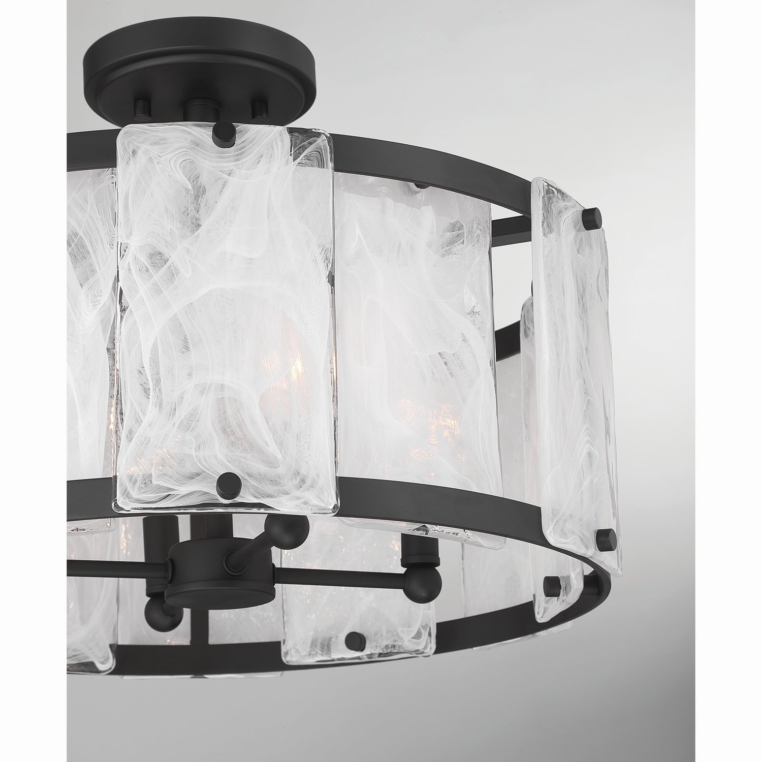 Semi-plafonnier 4 lumières | Veil