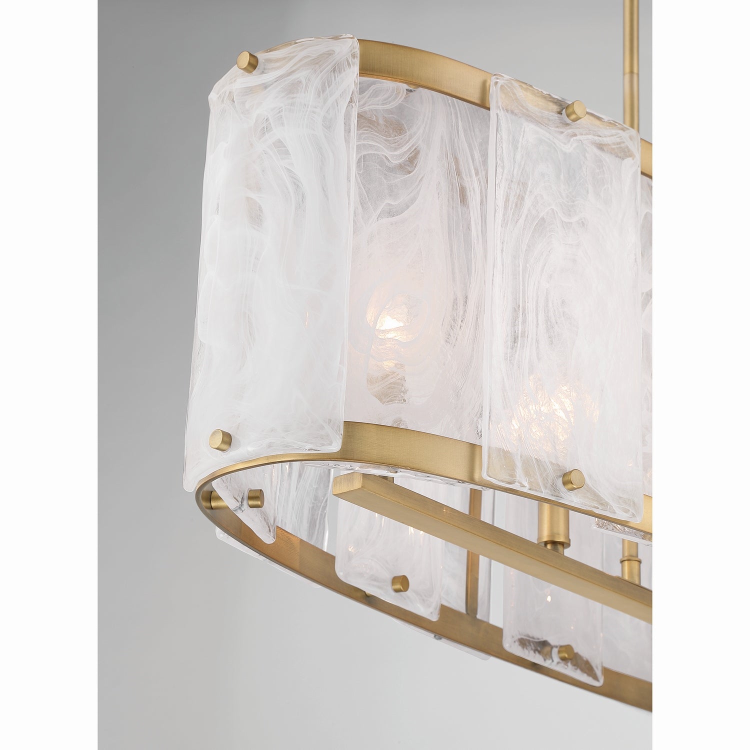 Lustre linéaire 6 lumières | Veil