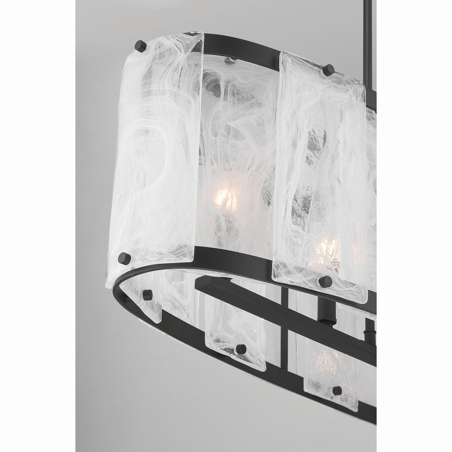 Lustre linéaire 6 lumières | Veil