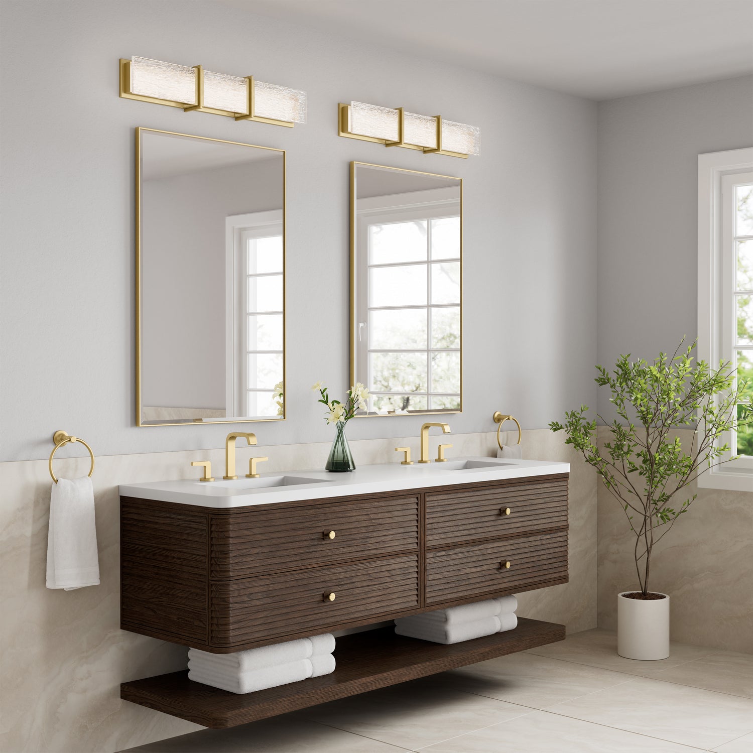 Barre de salle de bain DEL | Lumina