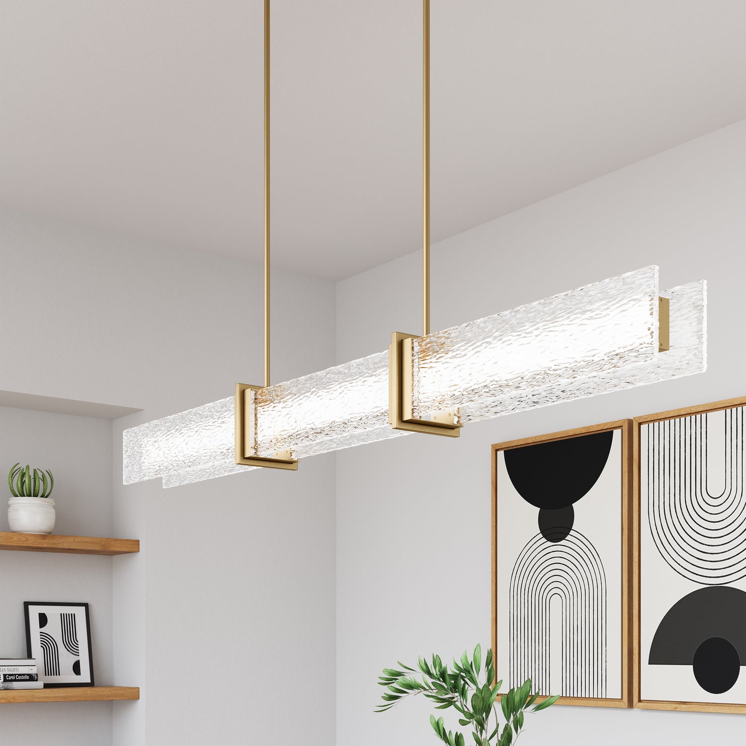 Lustre linéaire DEL | Lumina