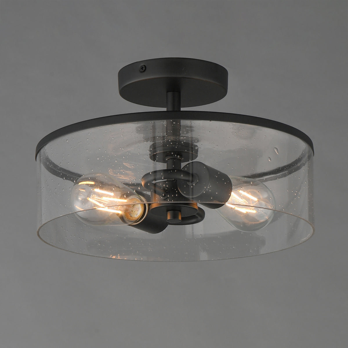 Semi-plafonnier 2 lumières | Livingston