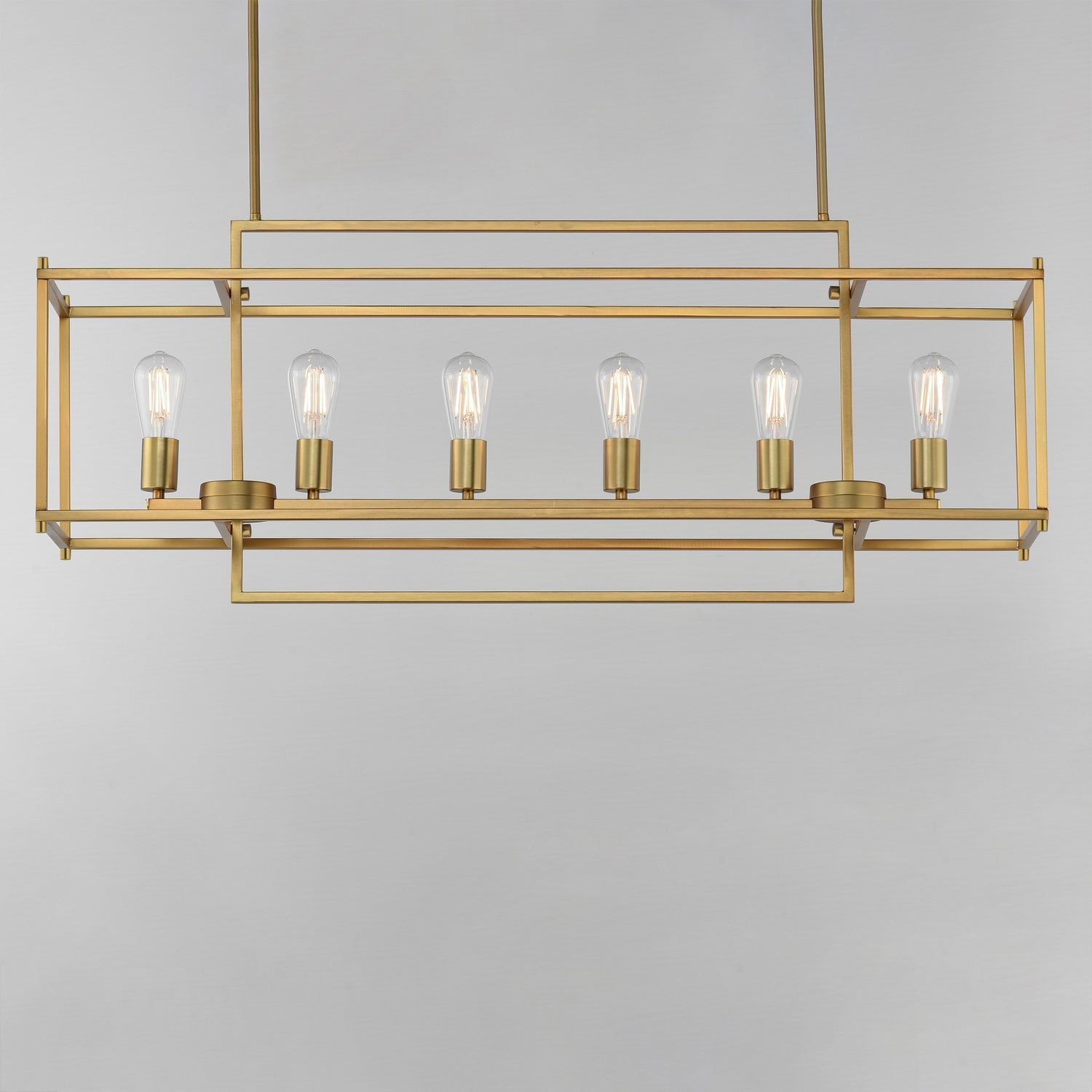 Suspension linéaire 6 lumières | Gridline