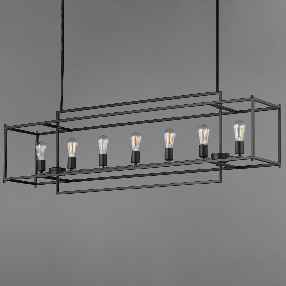 Suspension linéaire 7 lumières | Gridline
