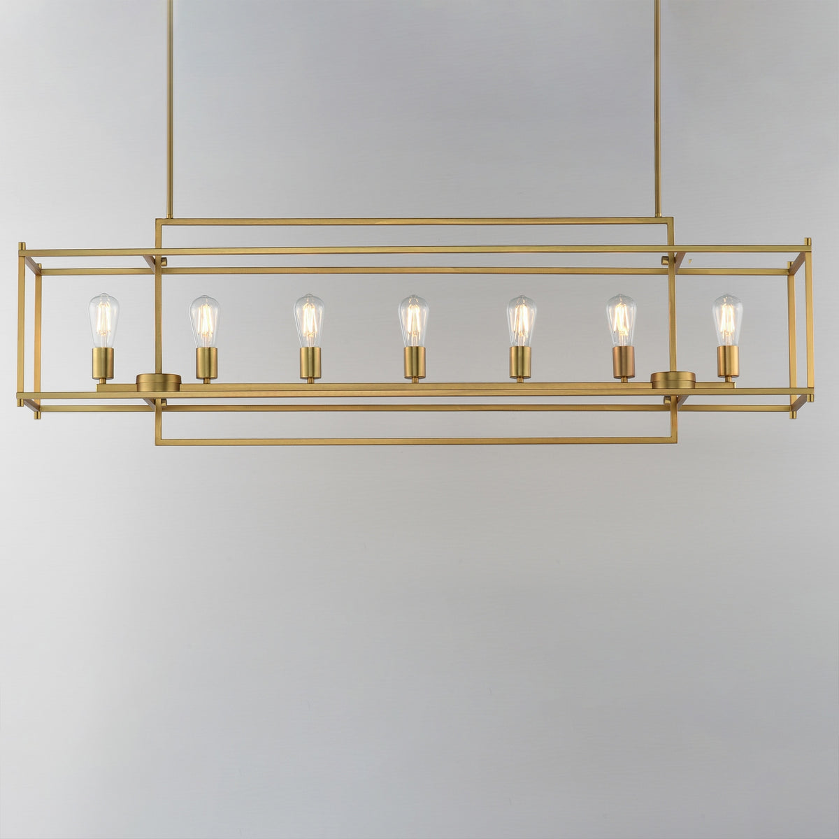 Suspension linéaire 7 lumières | Gridline