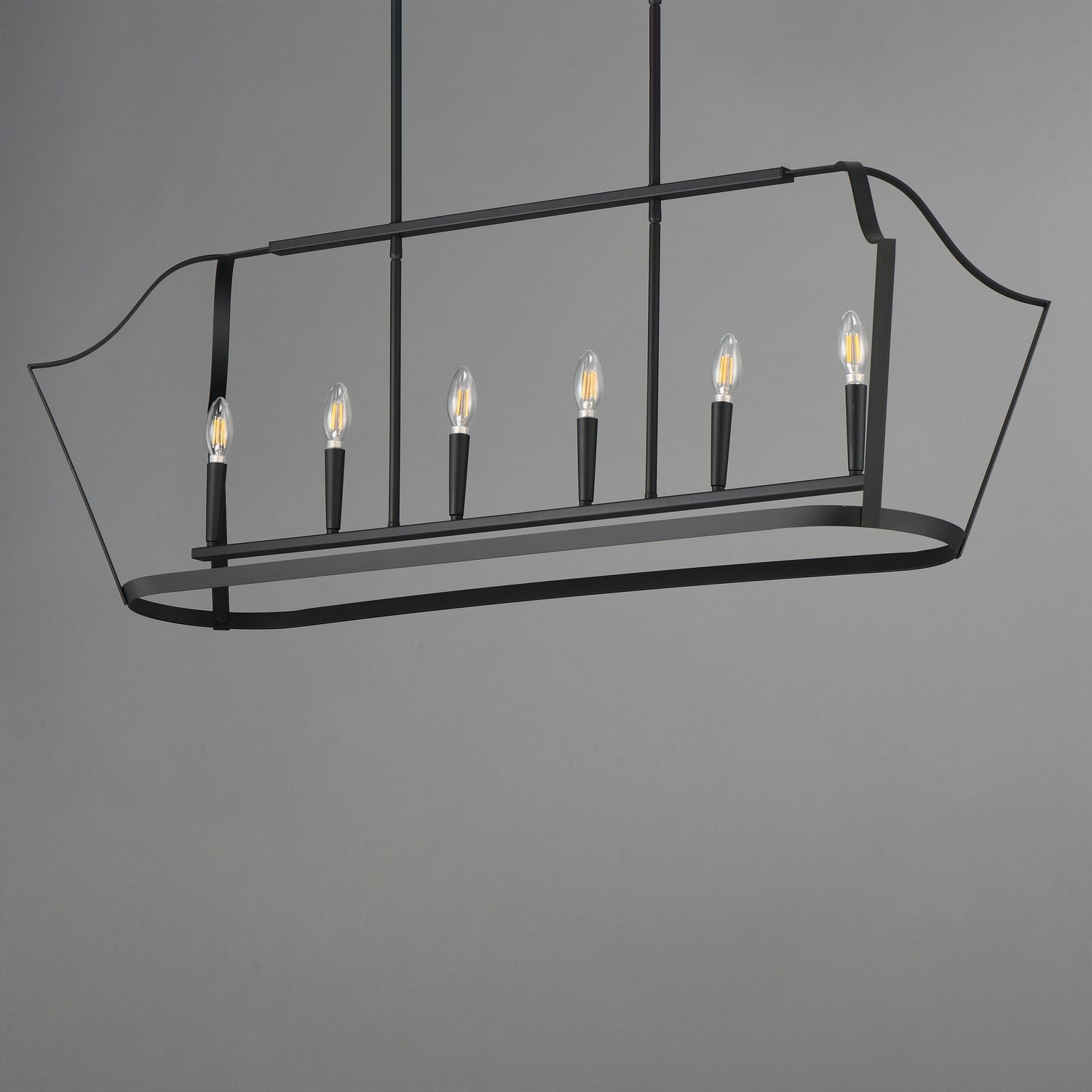Suspension linéaire 6 lumières | Arden