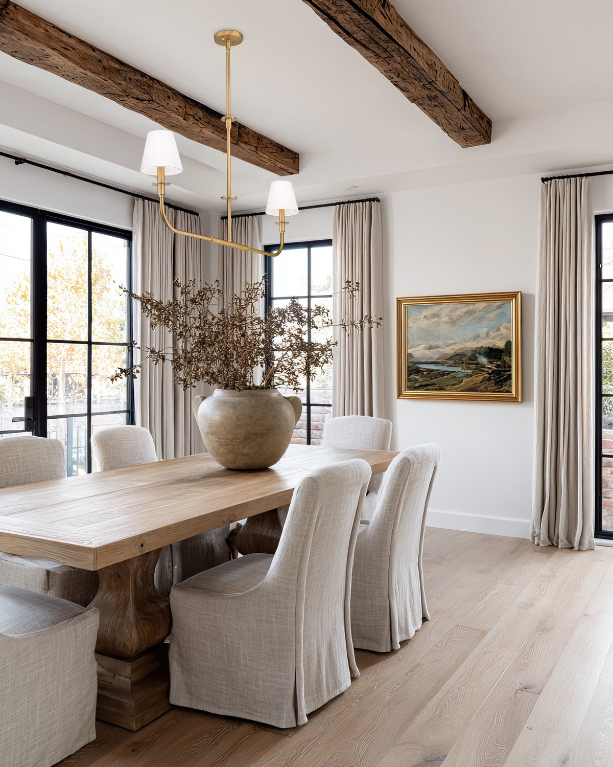Lustre linéaire 2 lumières | Tova
