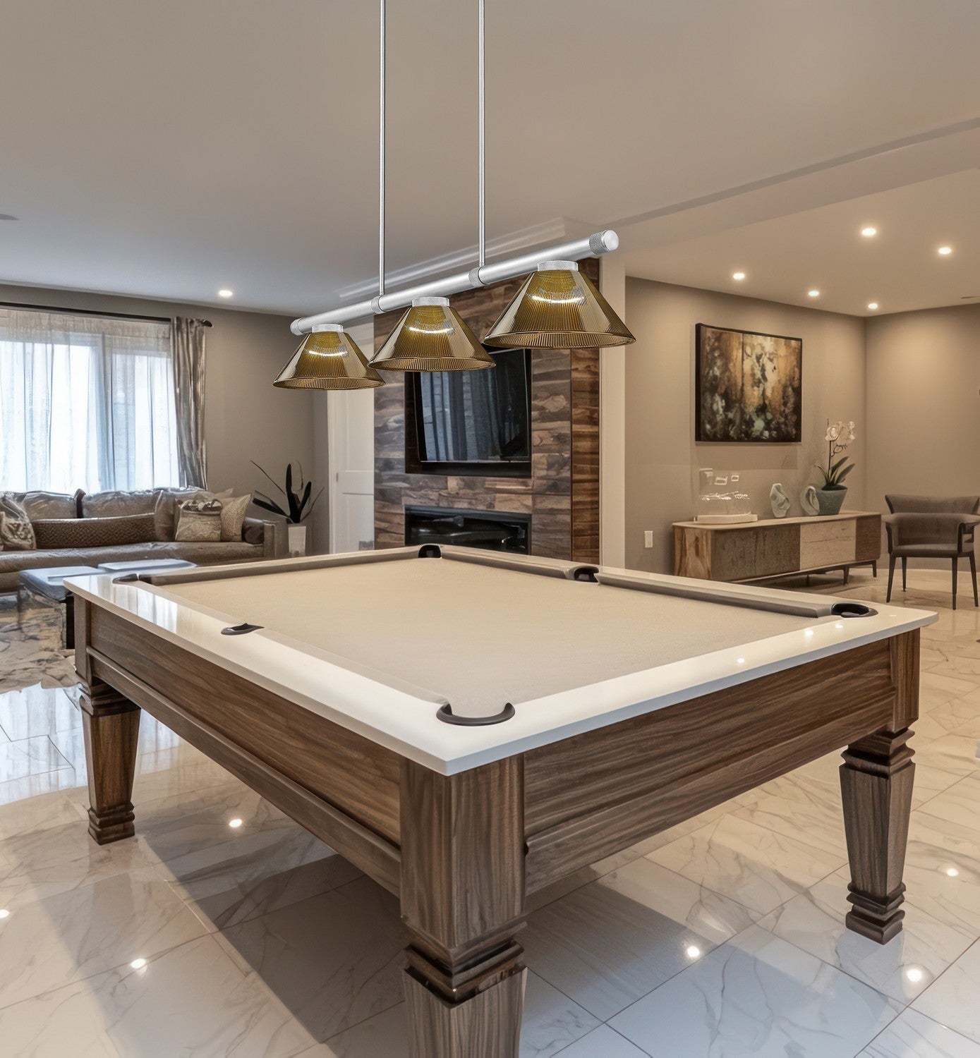 Billiard 3 lumières | Vanguard