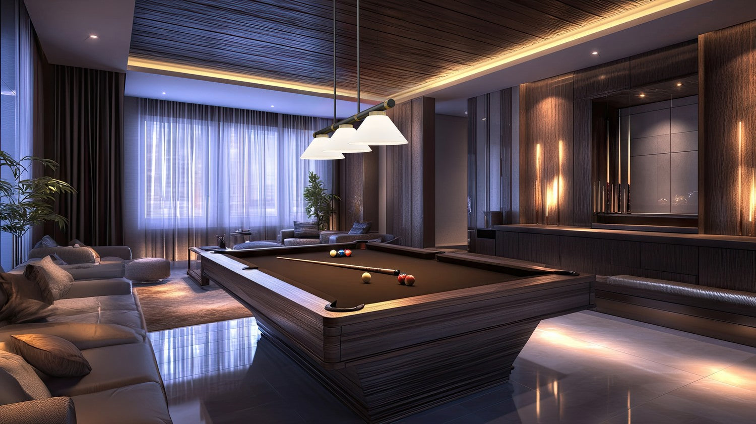 Billiard 3 lumières | Vanguard