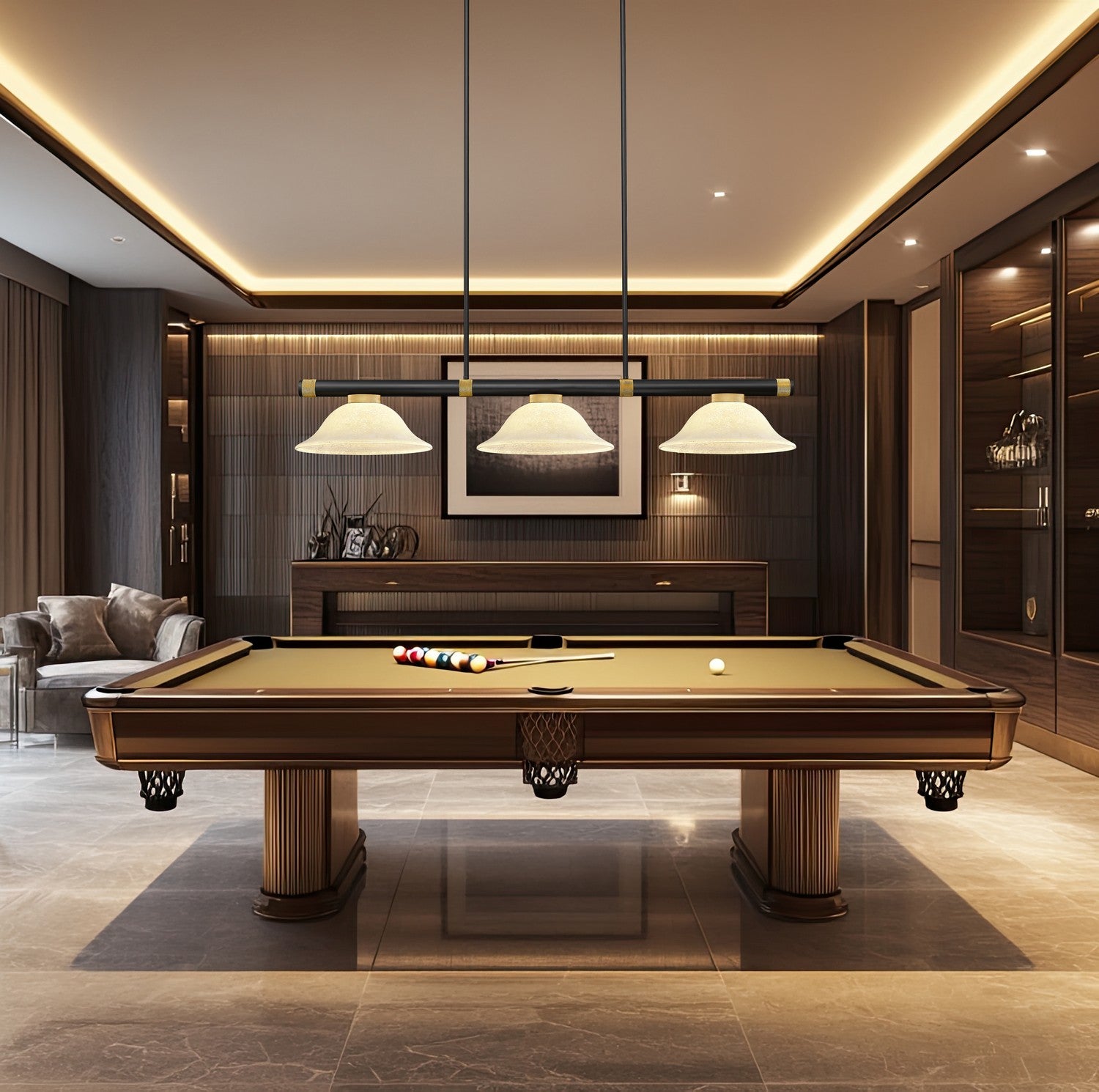 Billiard 3 lumières | Vanguard