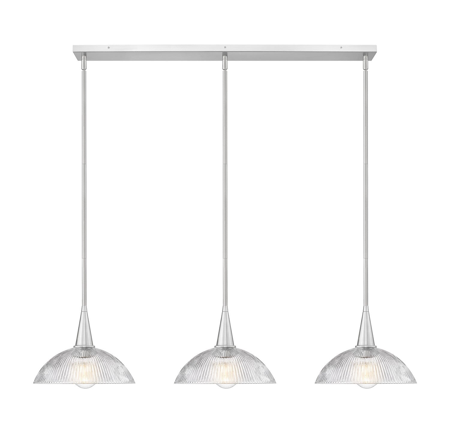 Lustre linéaire 3 lumières | Lunelle