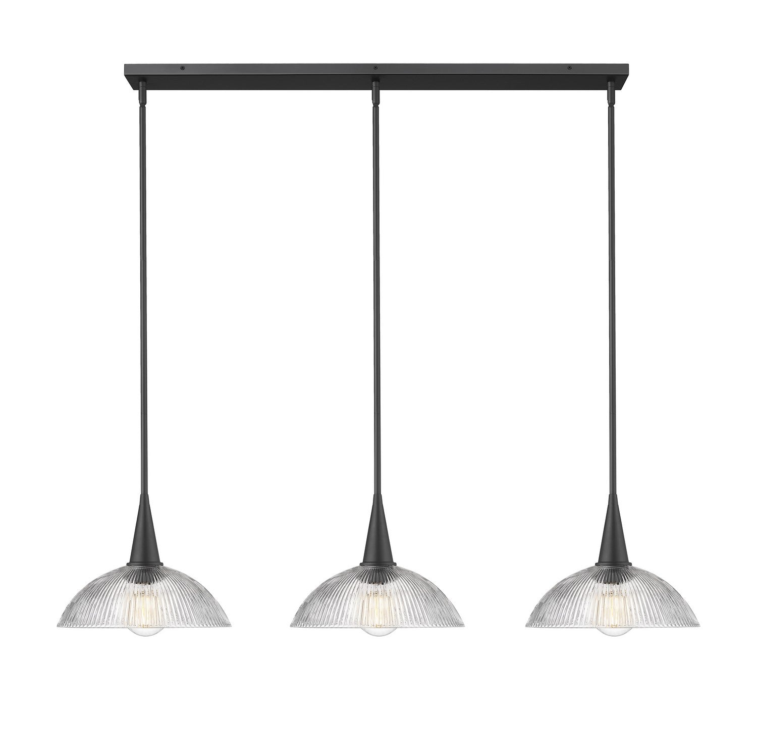 Lustre linéaire 3 lumières | Lunelle