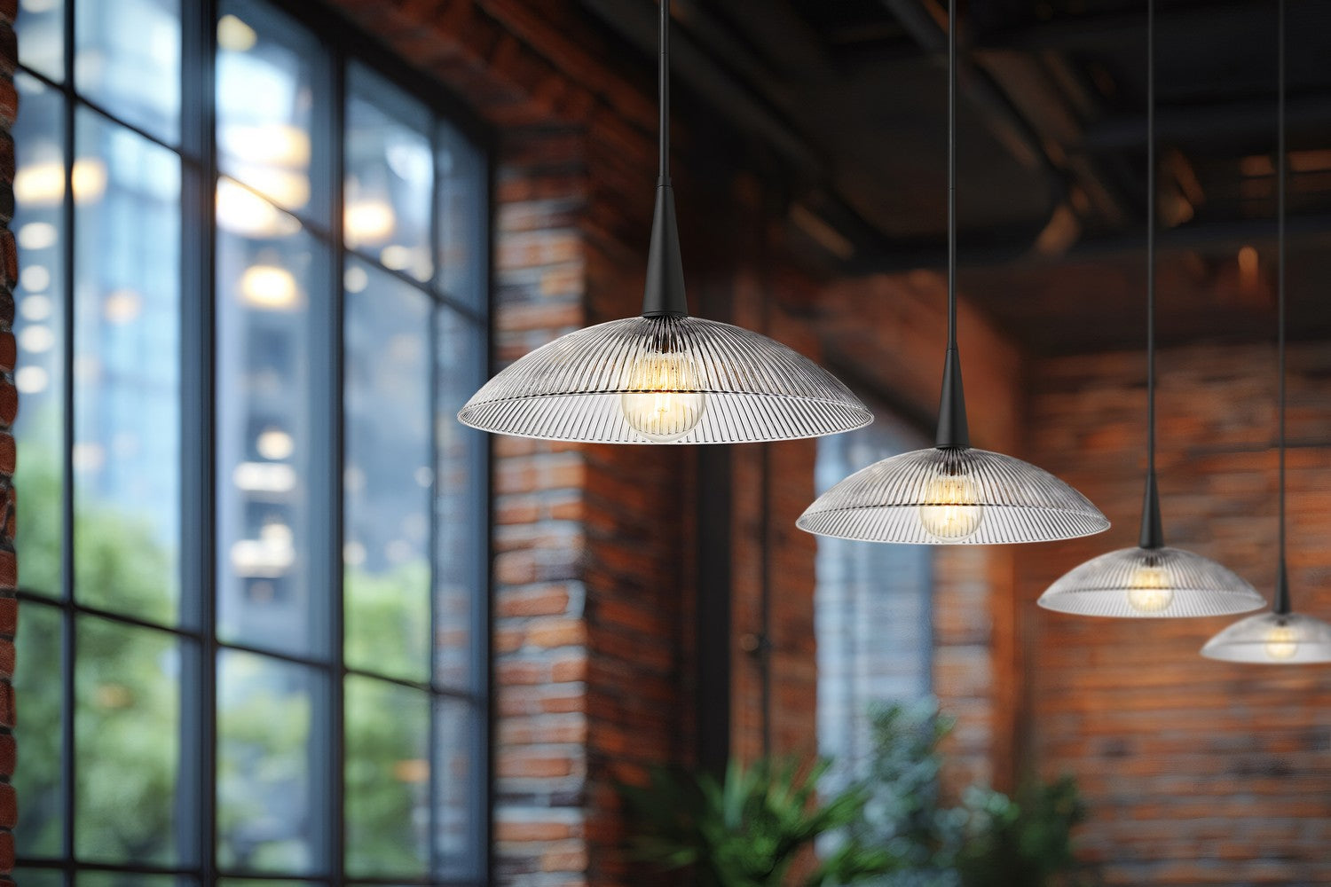 Suspension 1 lumière | Lunelle