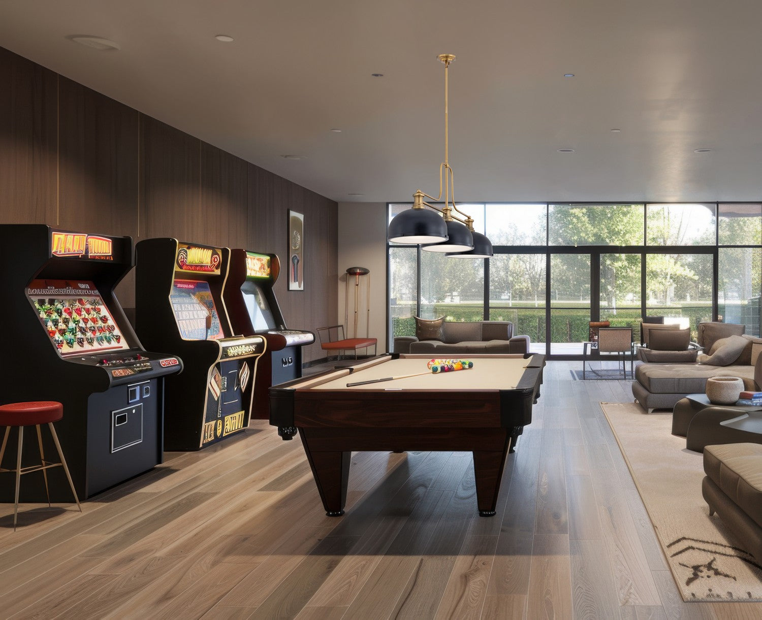 Billiard 3 lumières | Melange