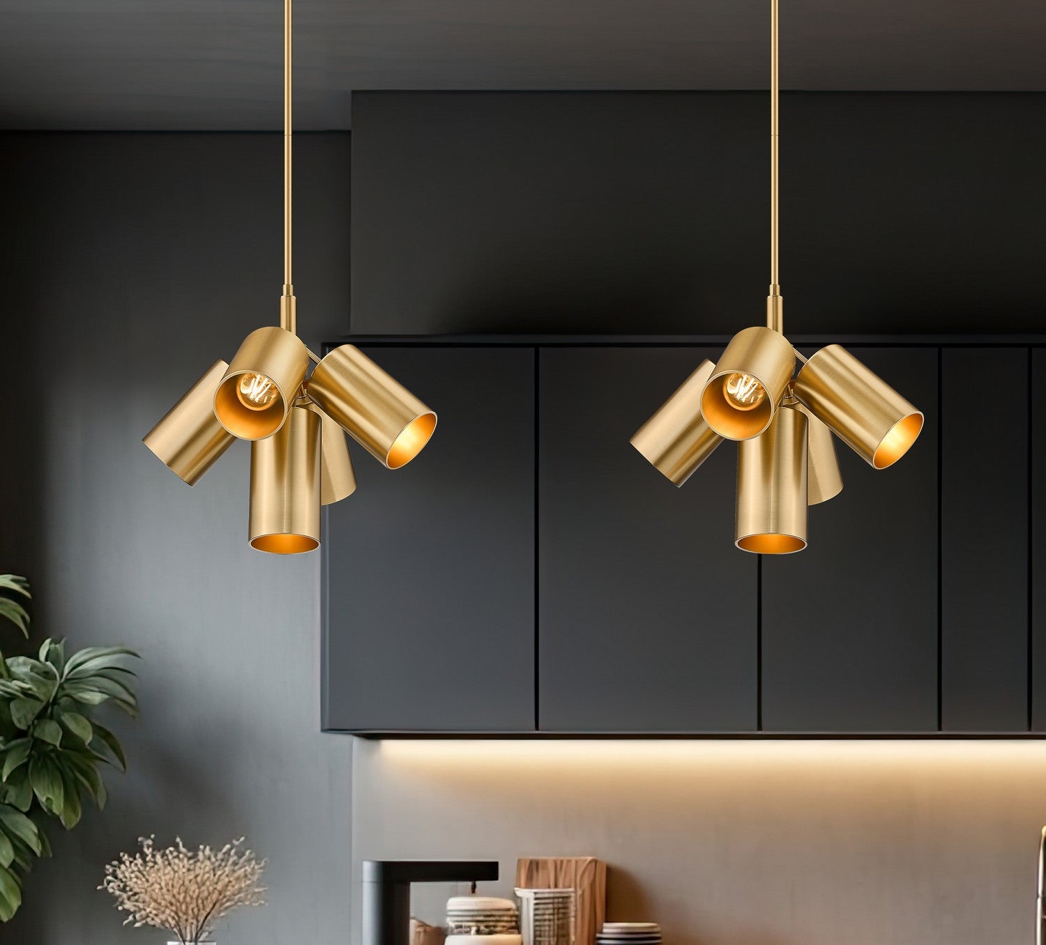 Lustre 5 lumières | Lumina