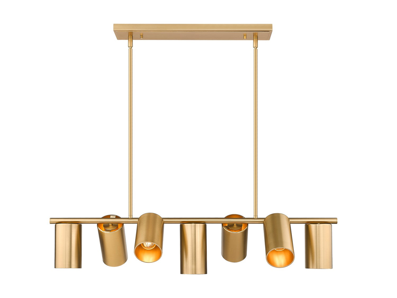 Lustre linéaire 7 lumières | Lumina