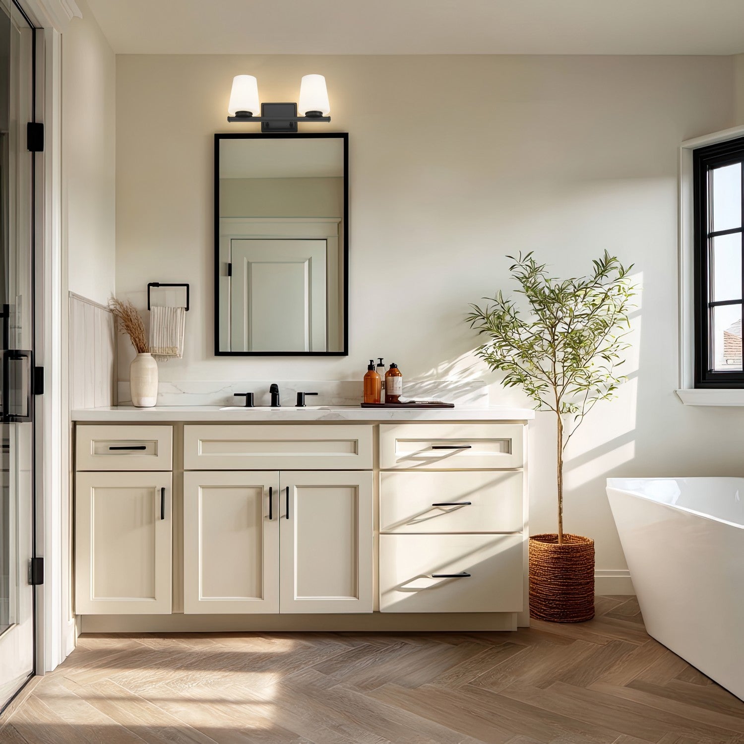 Applique de vanité 2 lumières | Nextra