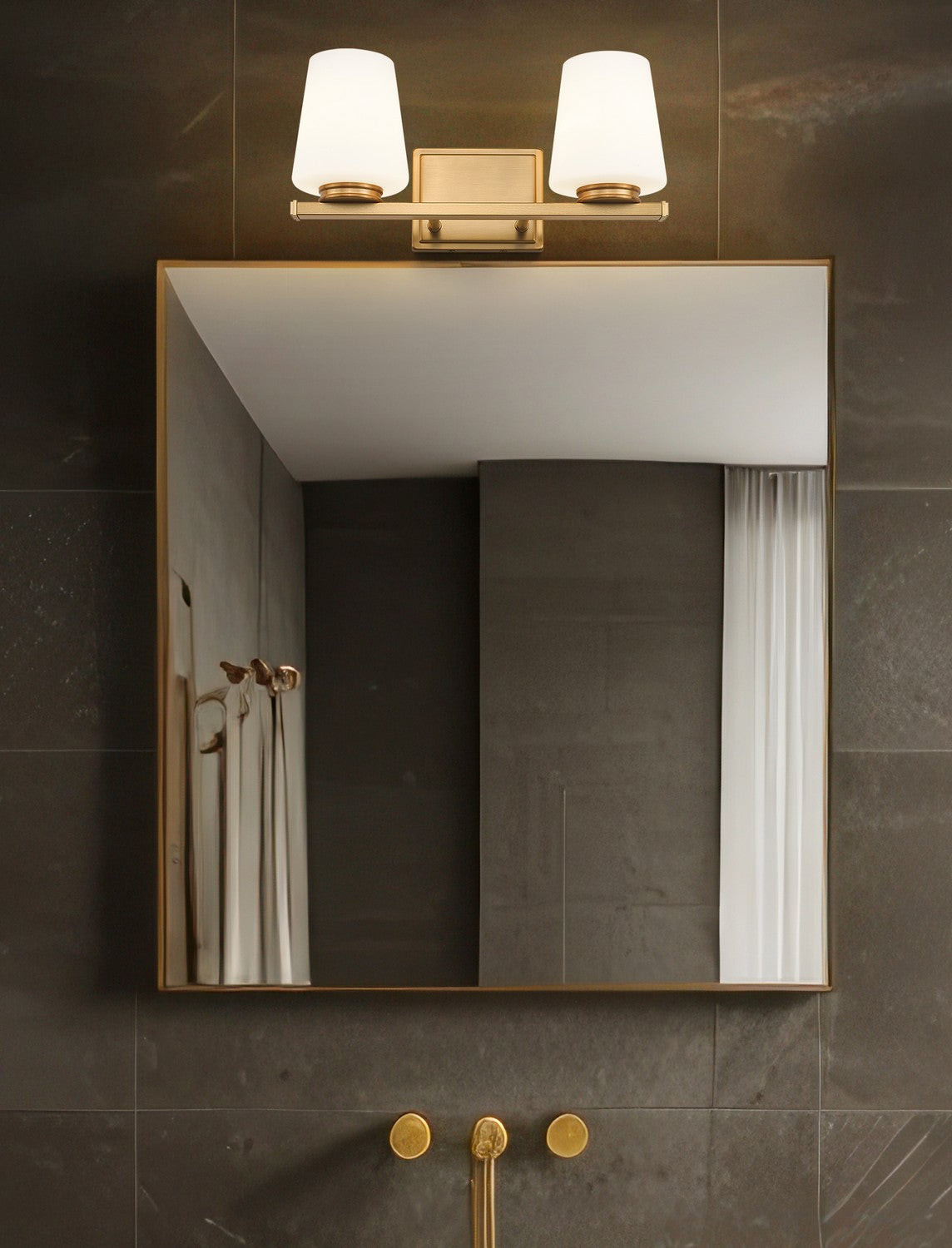 Applique de vanité 2 lumières | Nextra