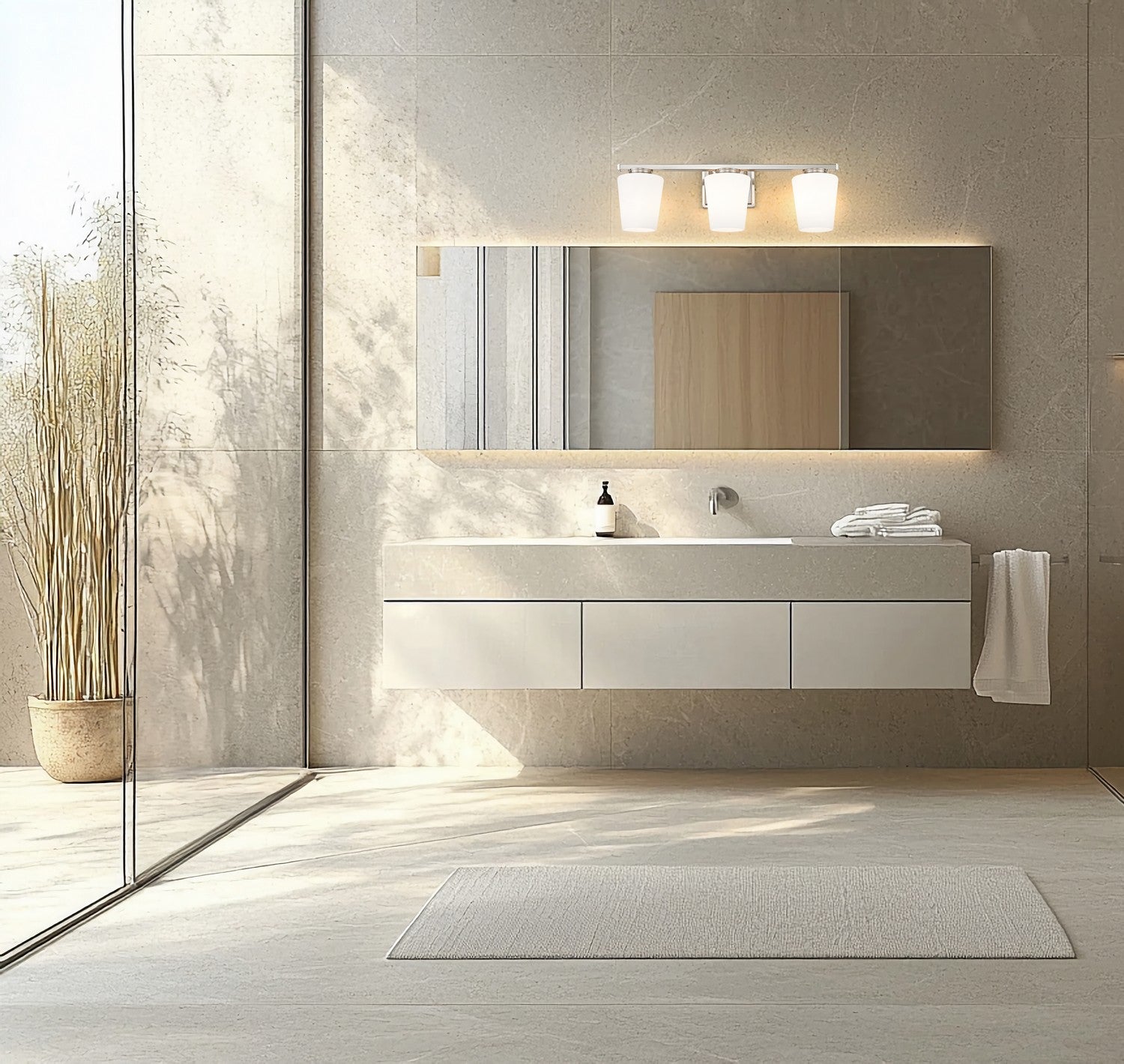 Applique de vanité 3 lumières | Nextra