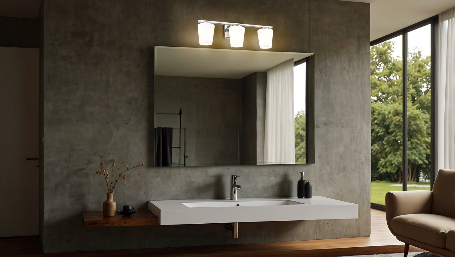 Applique de vanité 3 lumières | Nextra