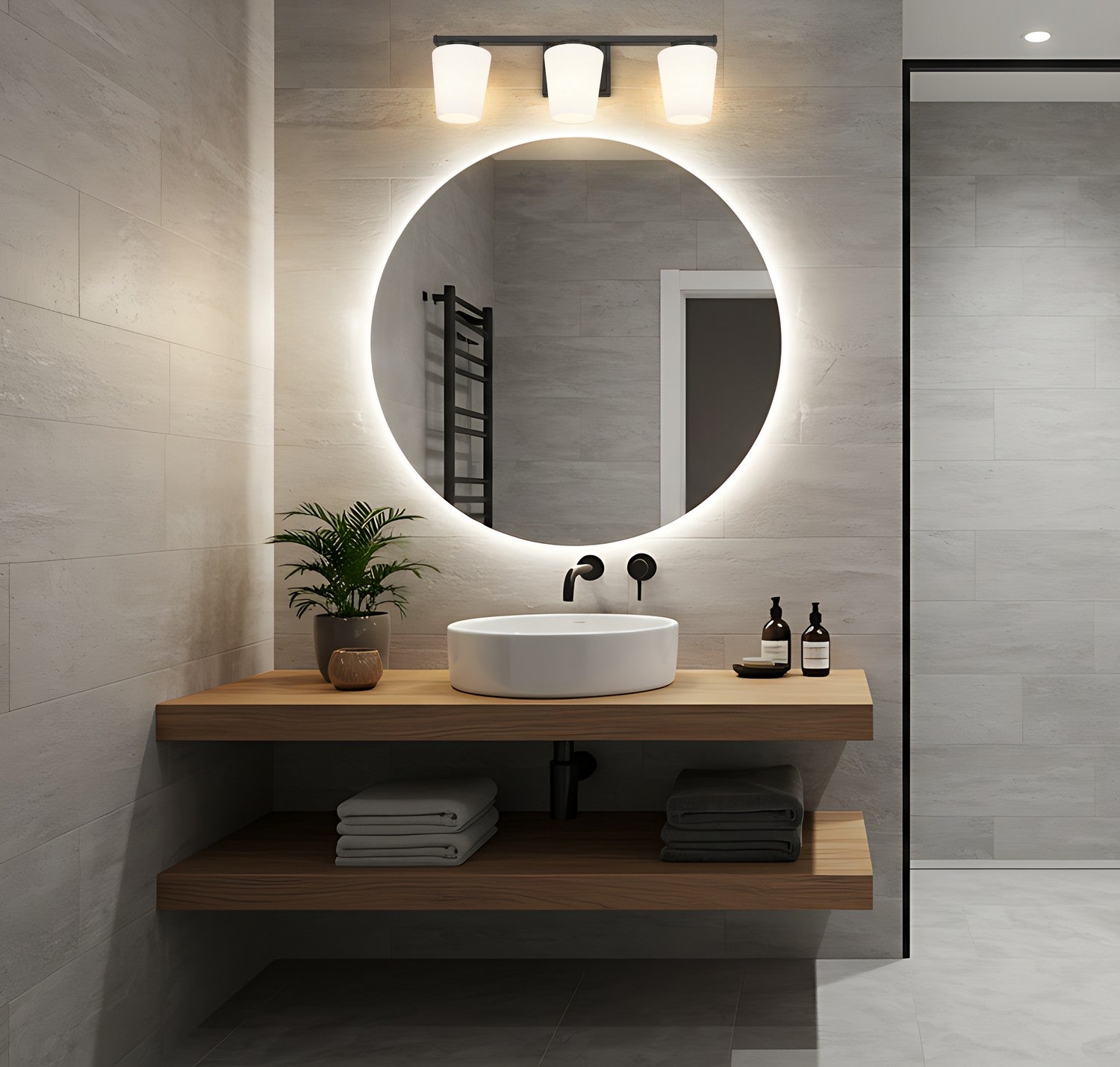 Applique de vanité 3 lumières | Nextra