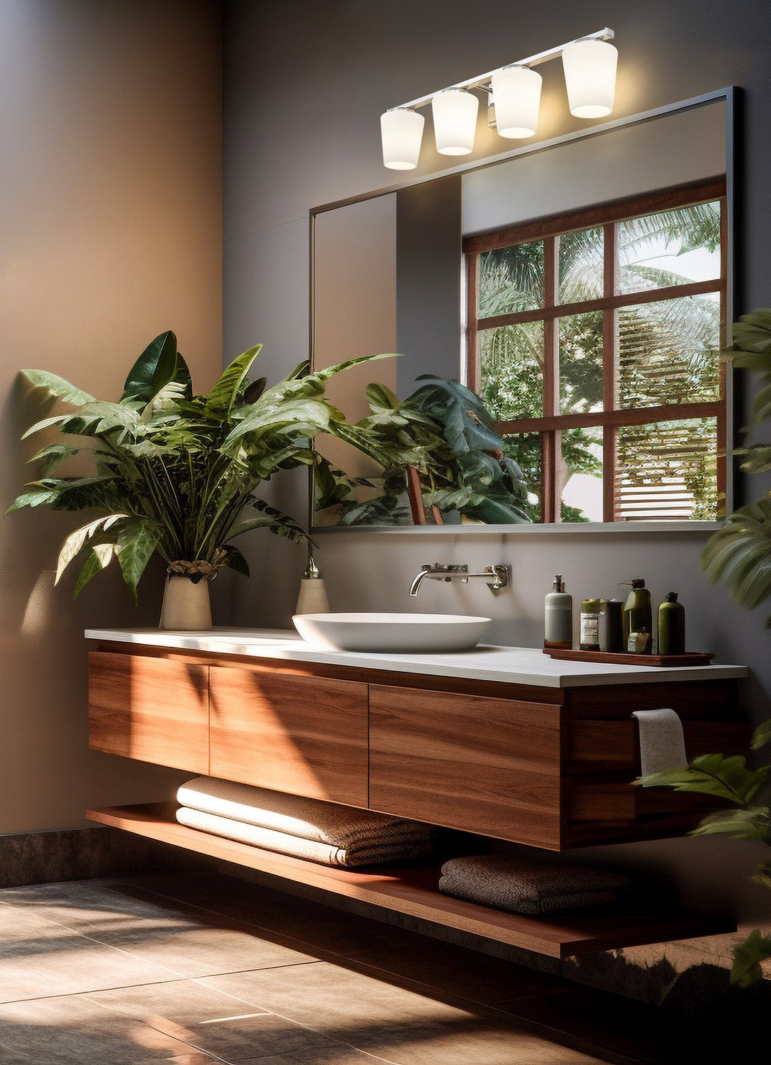 Applique de vanité 4 lumières | Nextra