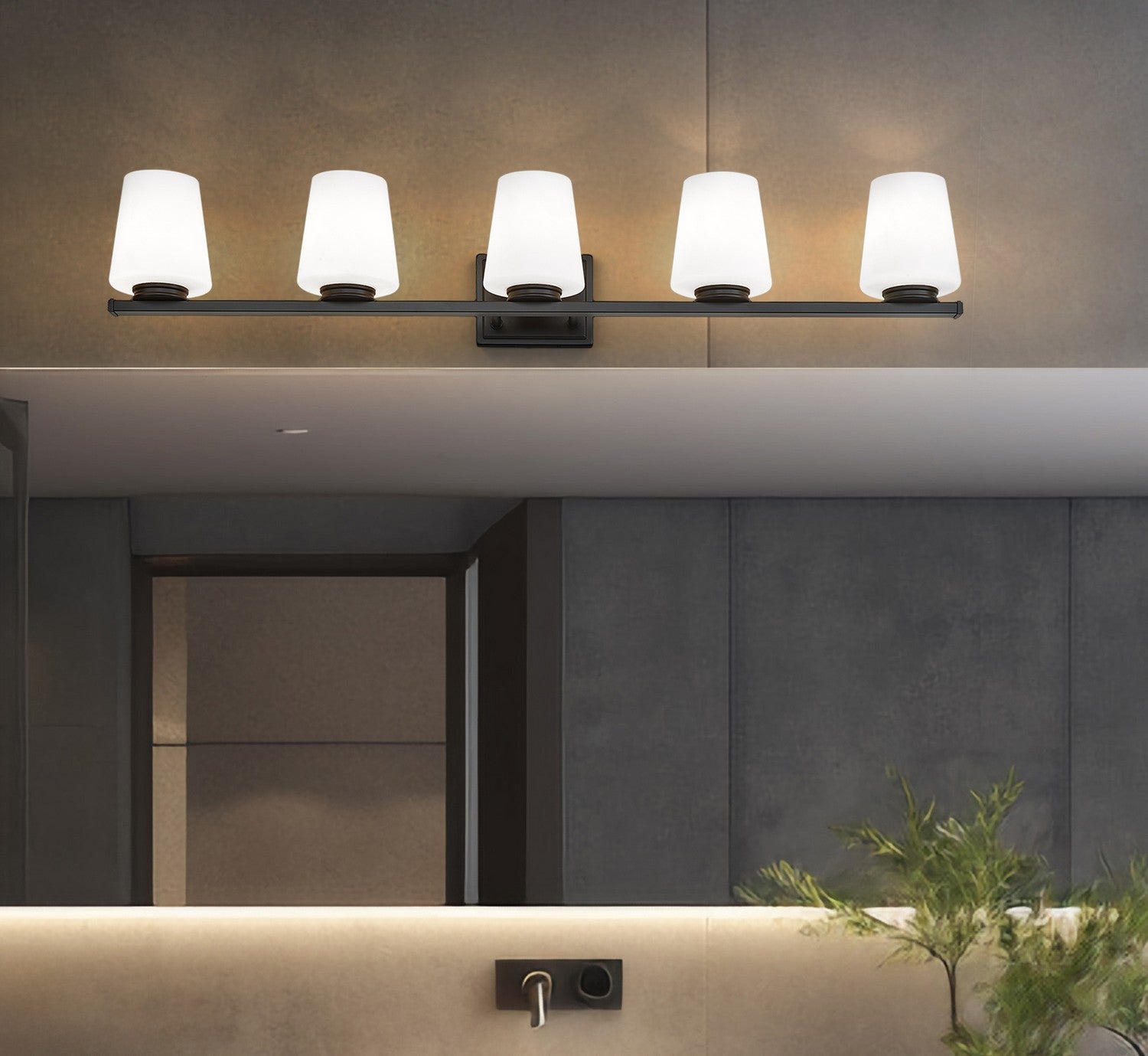 Applique de vanité 5 lumières | Nextra
