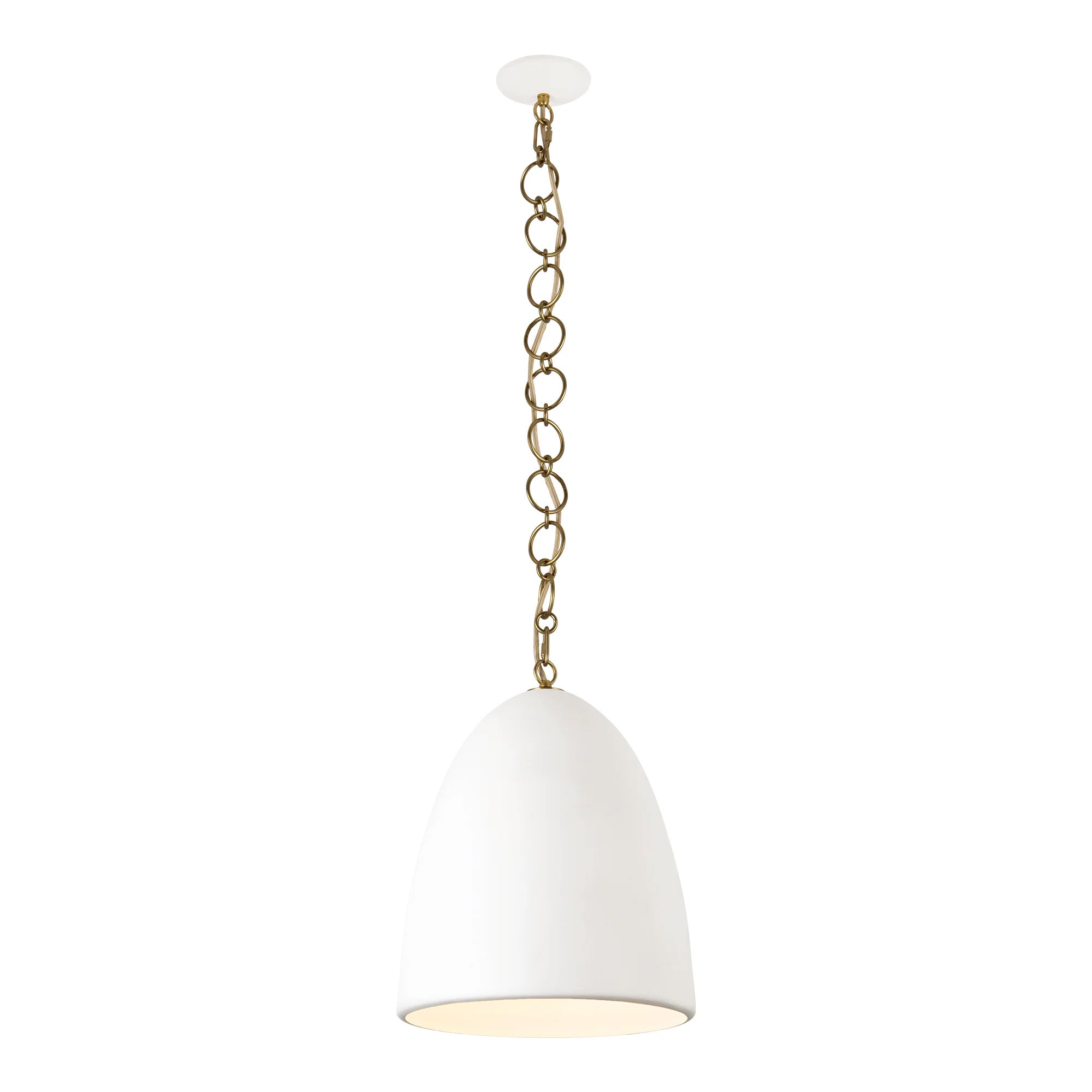 Luminaire suspendu Blanc antique | GRANT