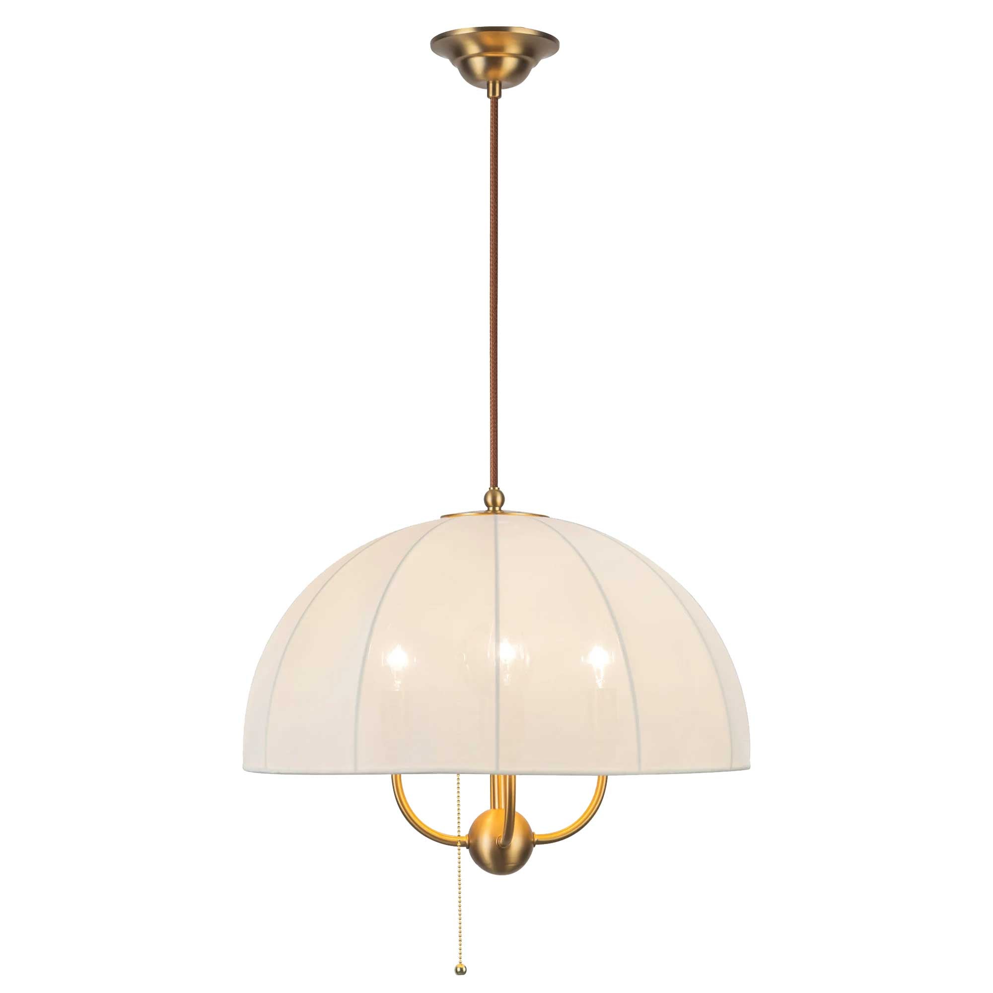 Luminaire suspendu Or brossé | CROSBY
