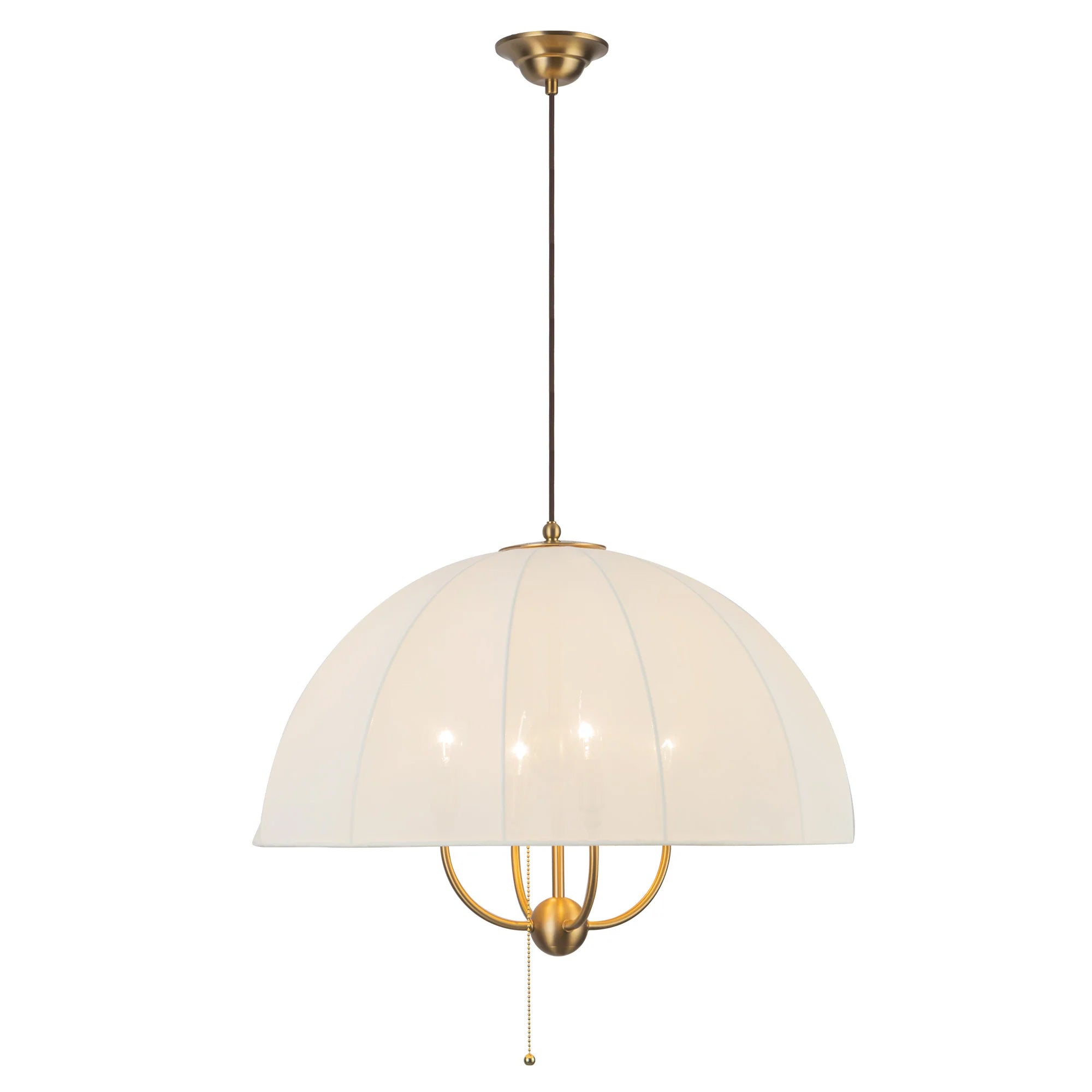 Luminaire suspendu Or brossé | CROSBY