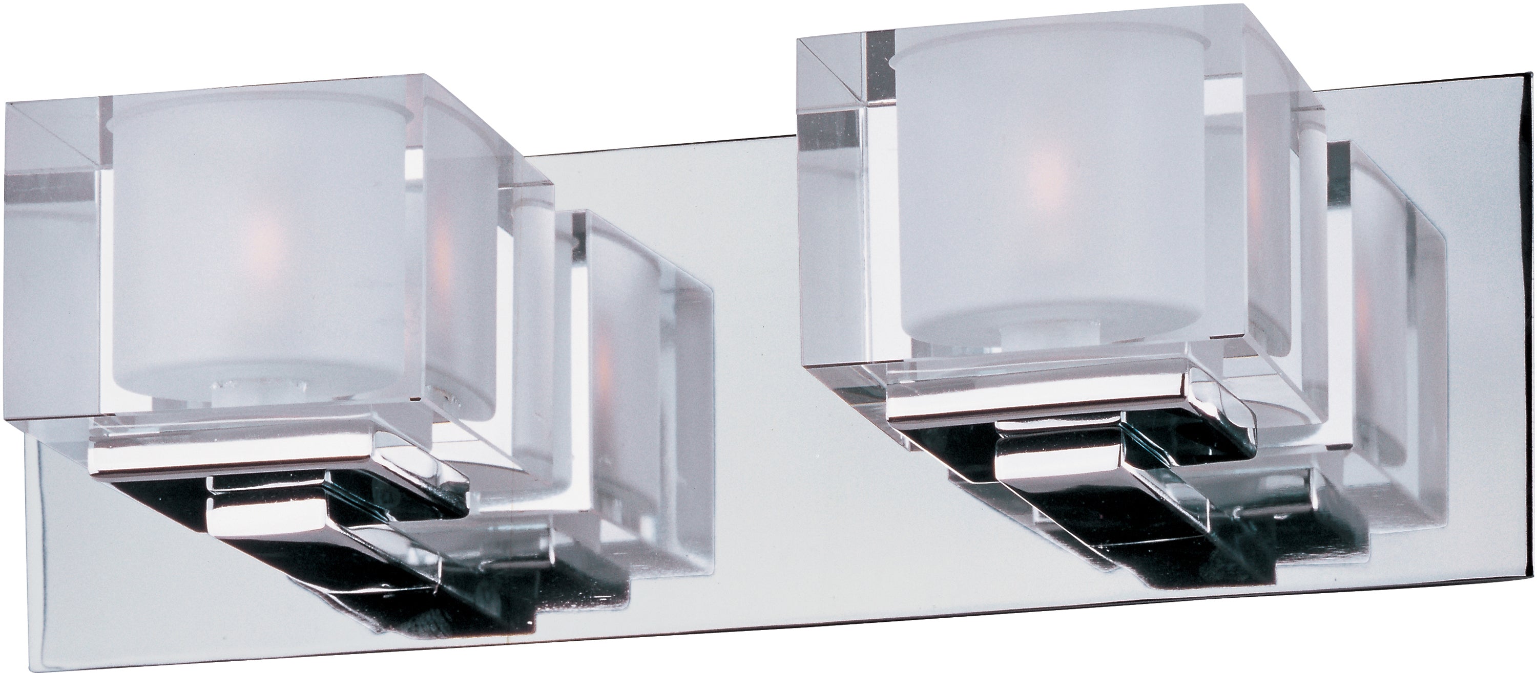 CUBIC Bathroom sconce Chrome - 10002CLPC | MAXIM/ET2