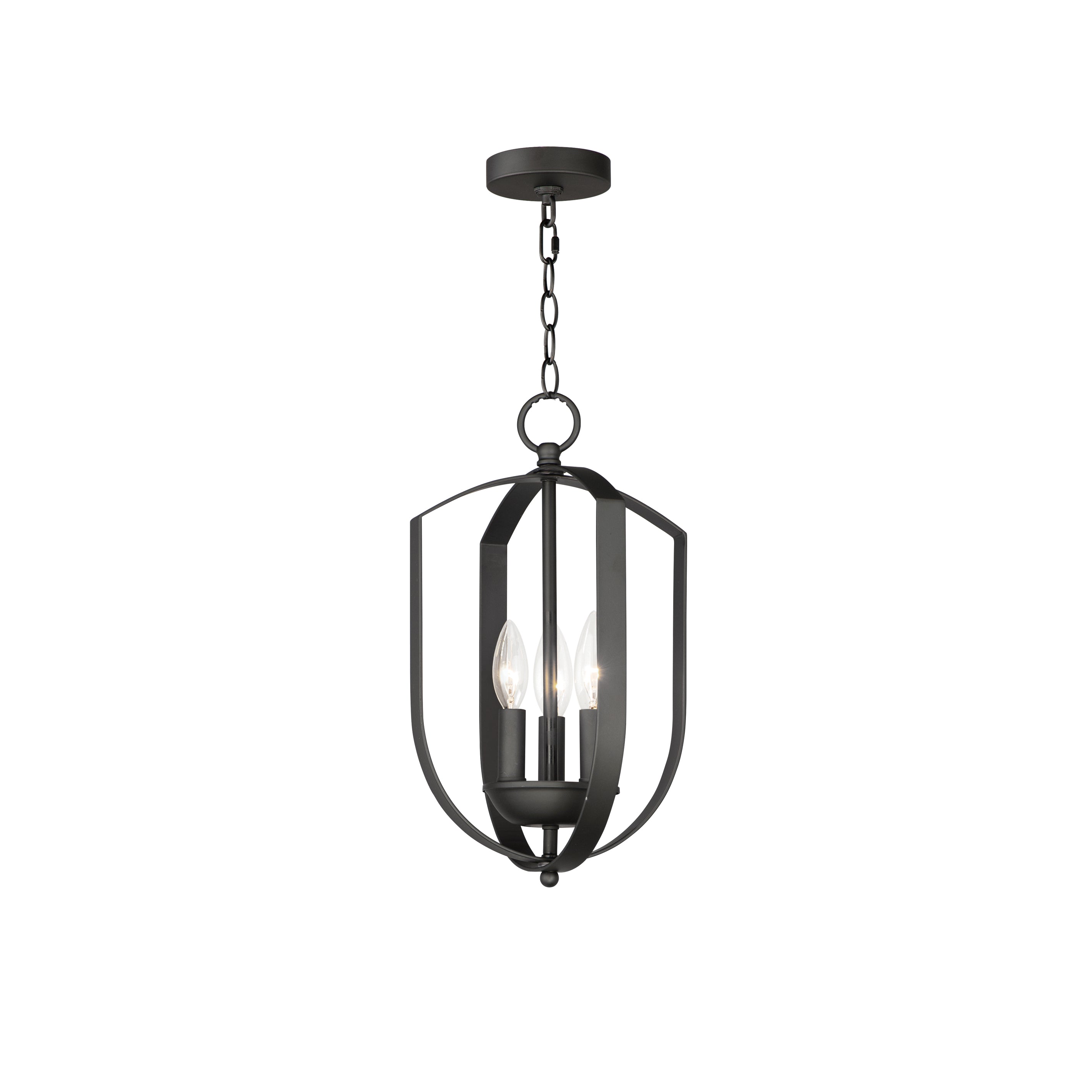 PROVIDENT Chandelier Black - 10033BK | MAXIM/ET2