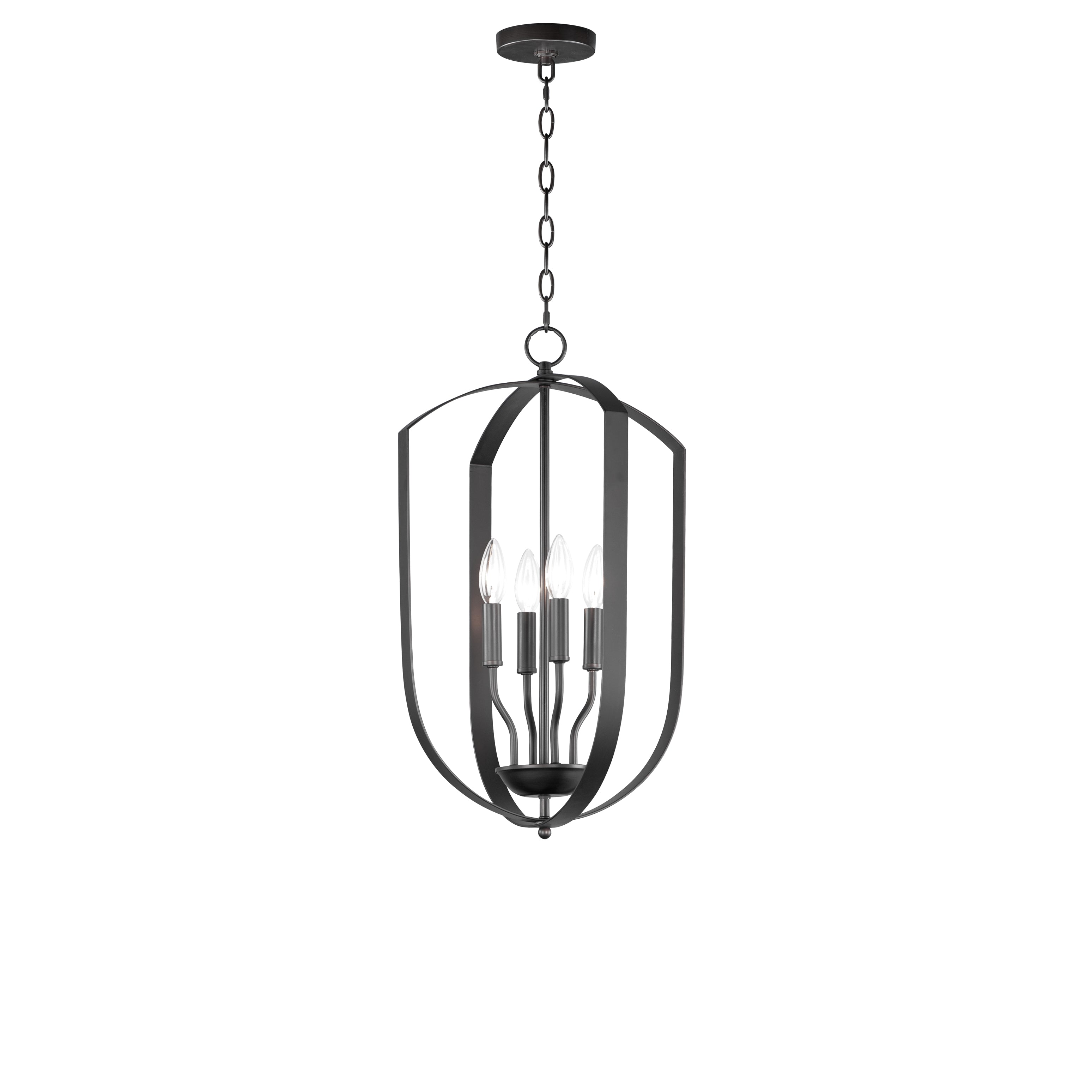 PROVIDENT Chandelier Black - 10034BK | MAXIM/ET2