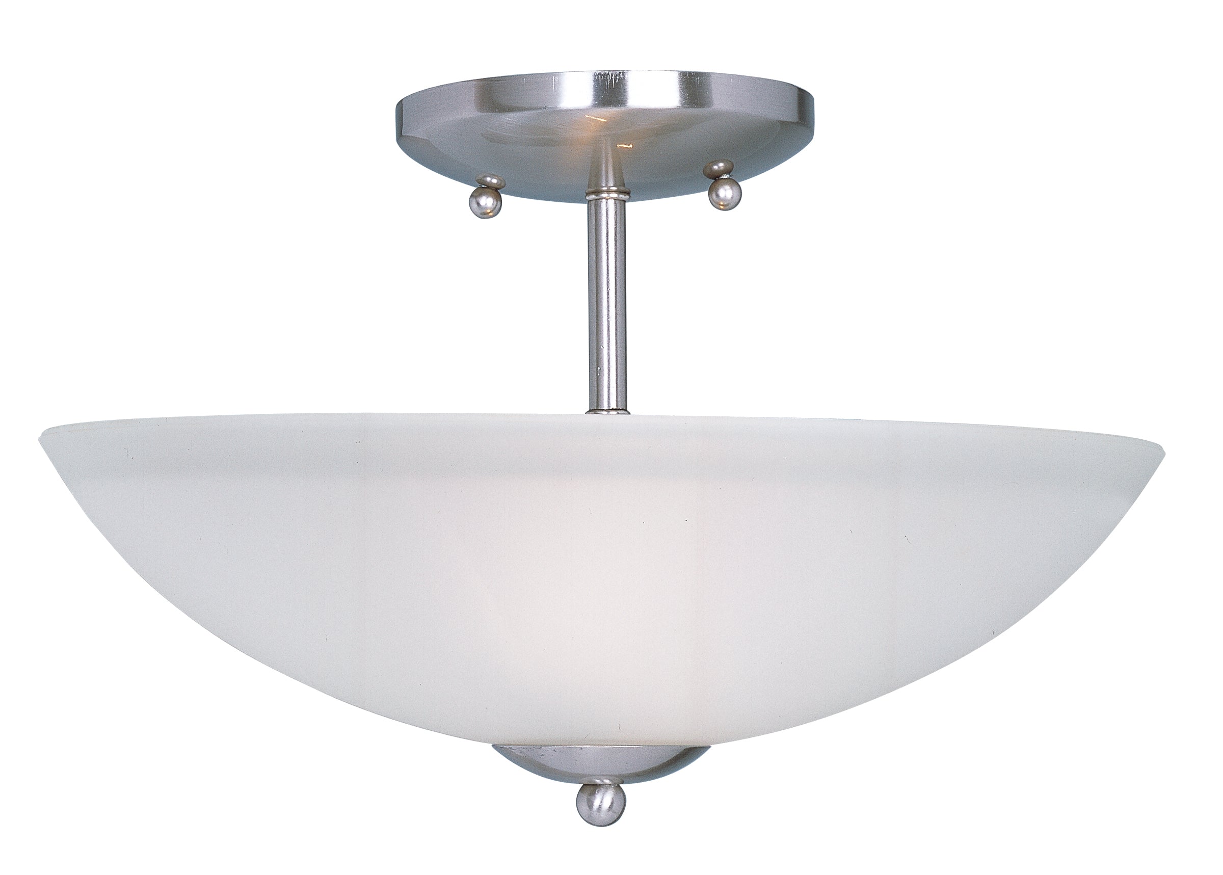 LOGAN Semi-Flush mount Nickel - 10042FTSN | MAXIM/ET2