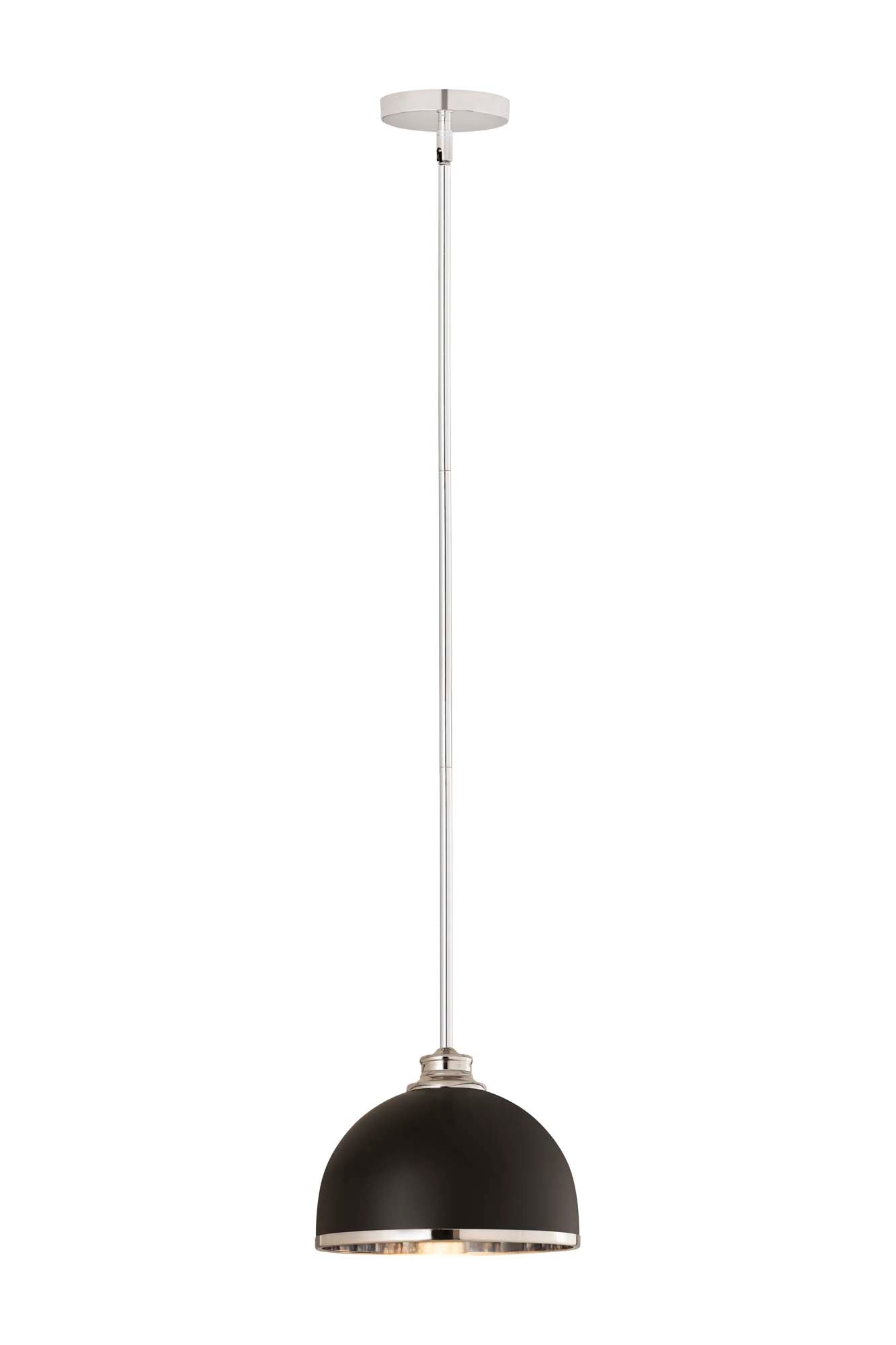 LANDRY Pendant Black, Chrome - 1004P10-MB-CH | Z-LITE
